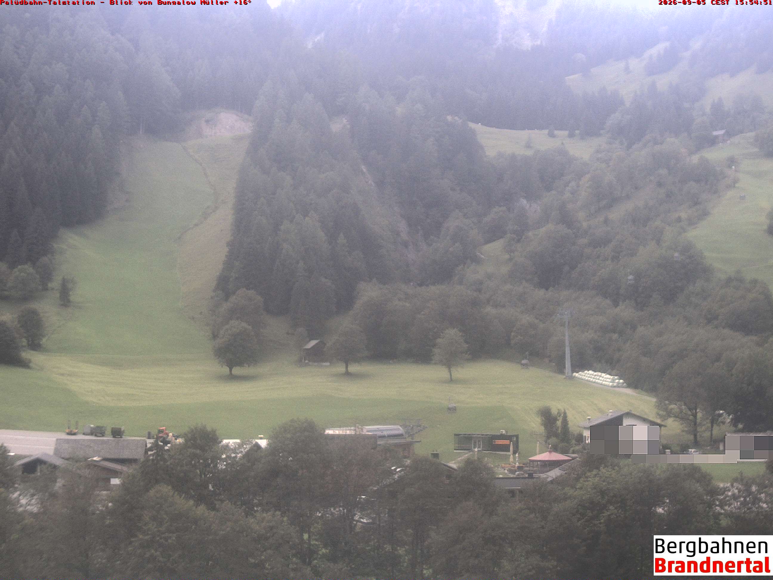 Blick auf Palüdbahn von Bungalow Müller