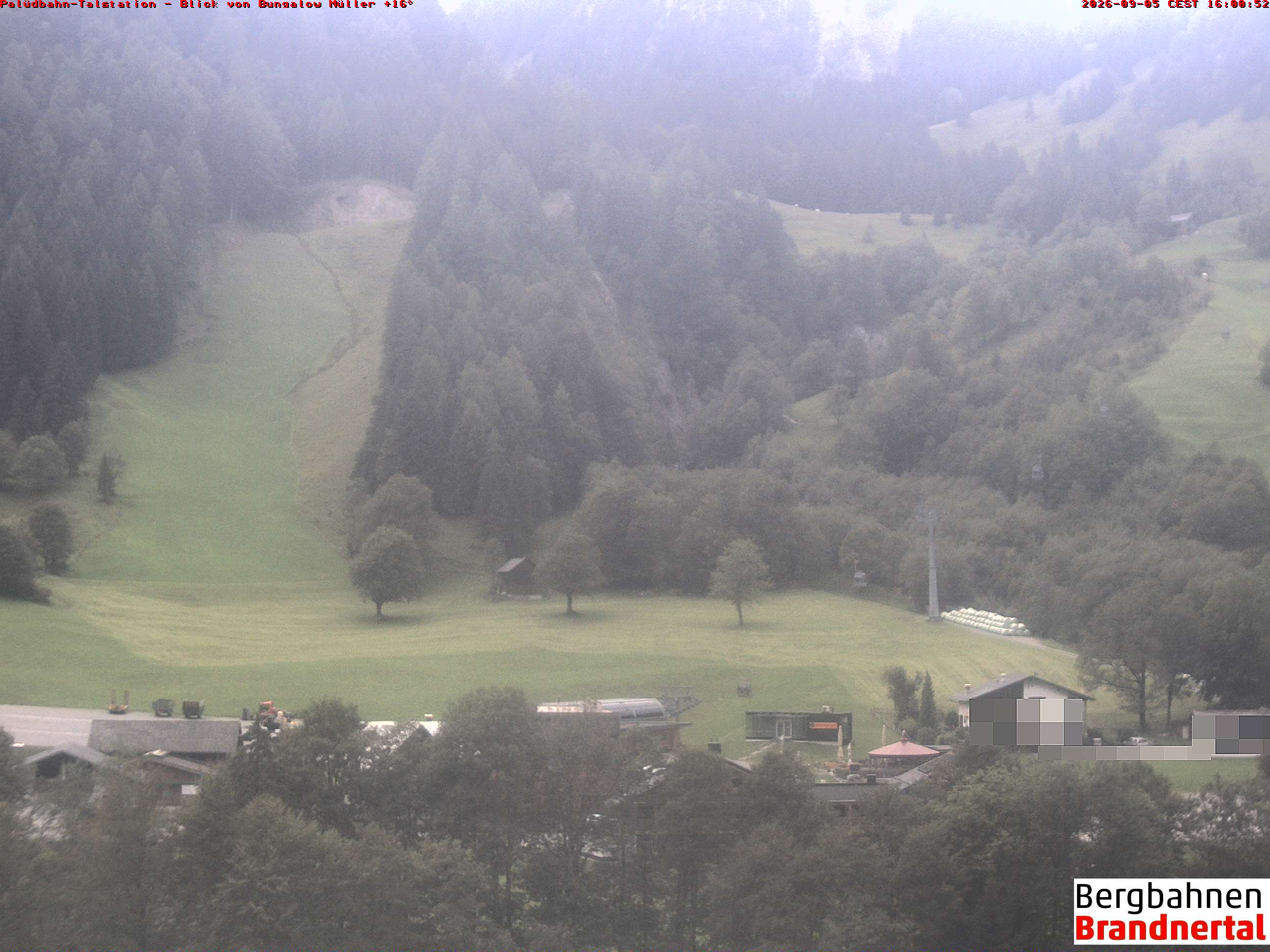 Blick auf Palüdbahn von Bungalow Müller