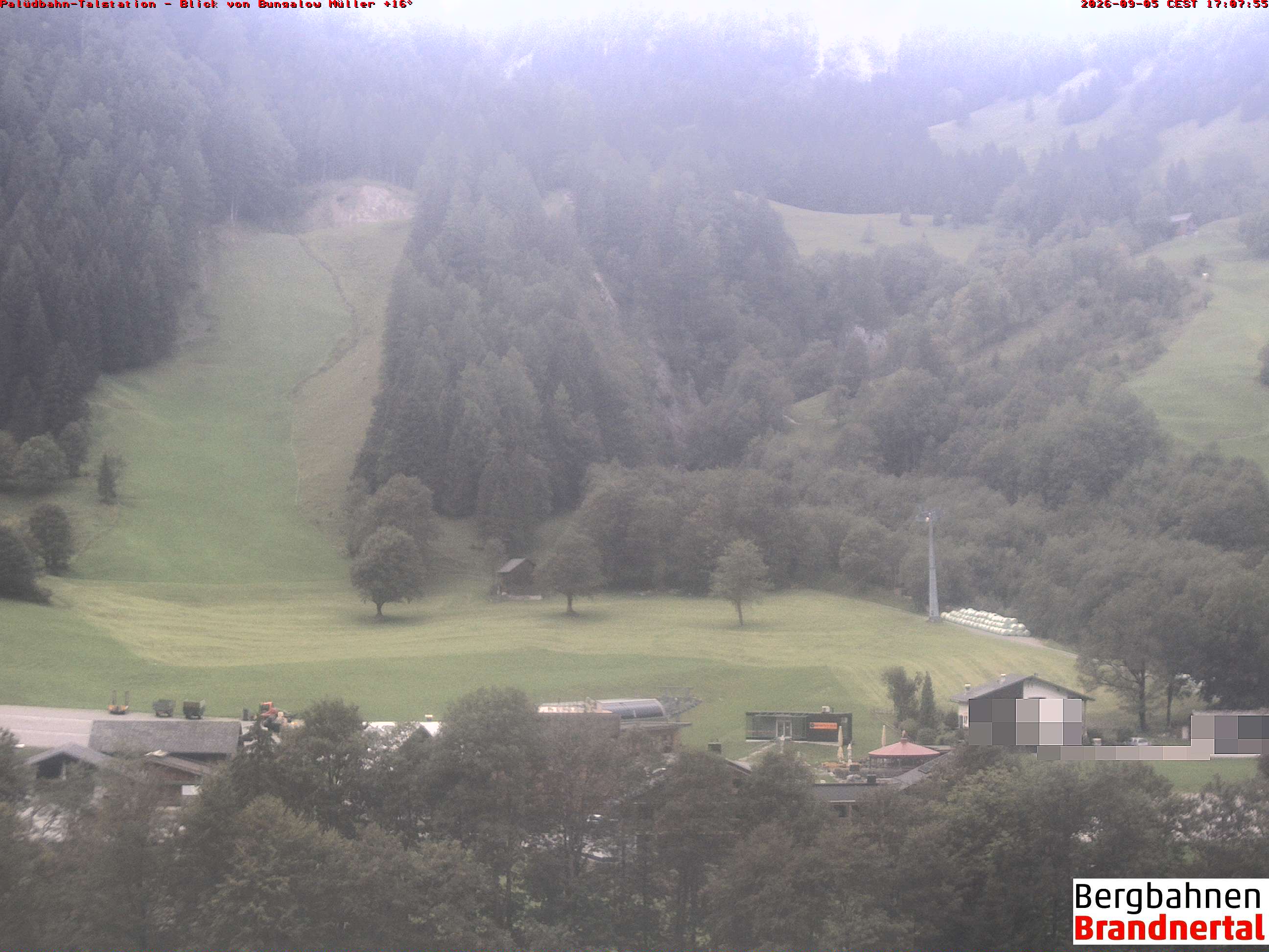 Blick auf Palüdbahn von Bungalow Müller