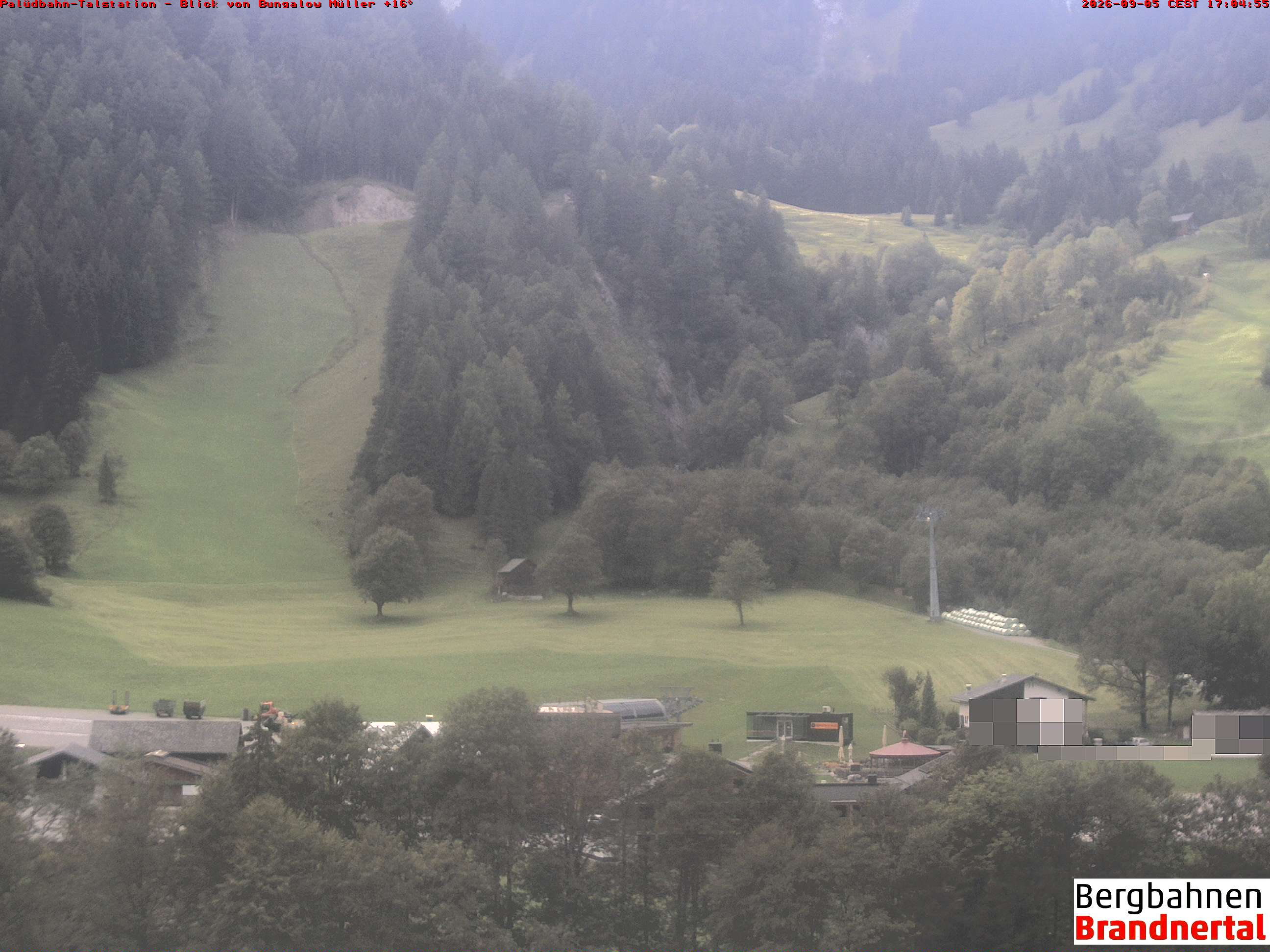 Blick auf Palüdbahn von Bungalow Müller