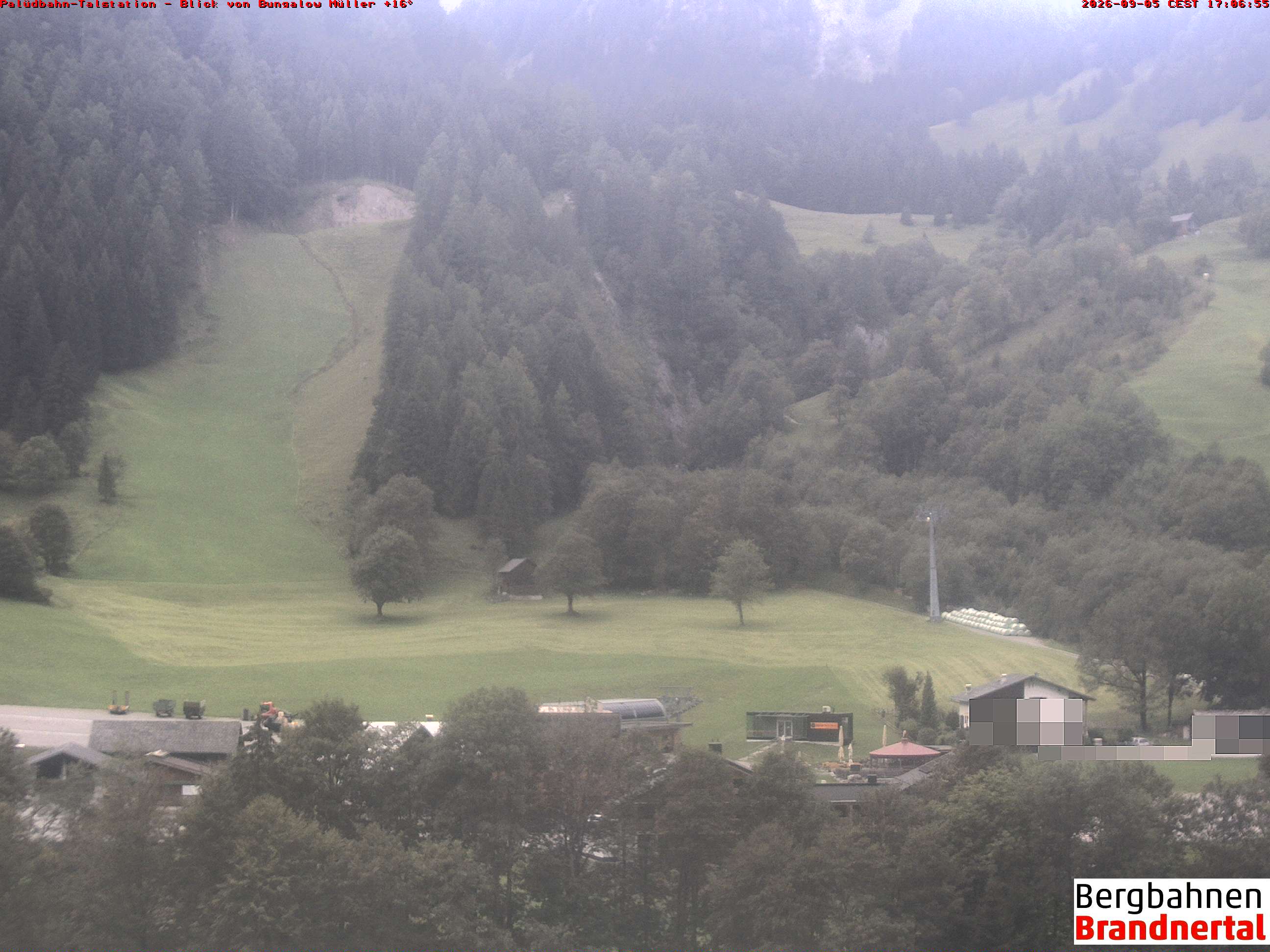 Blick auf Palüdbahn von Bungalow Müller