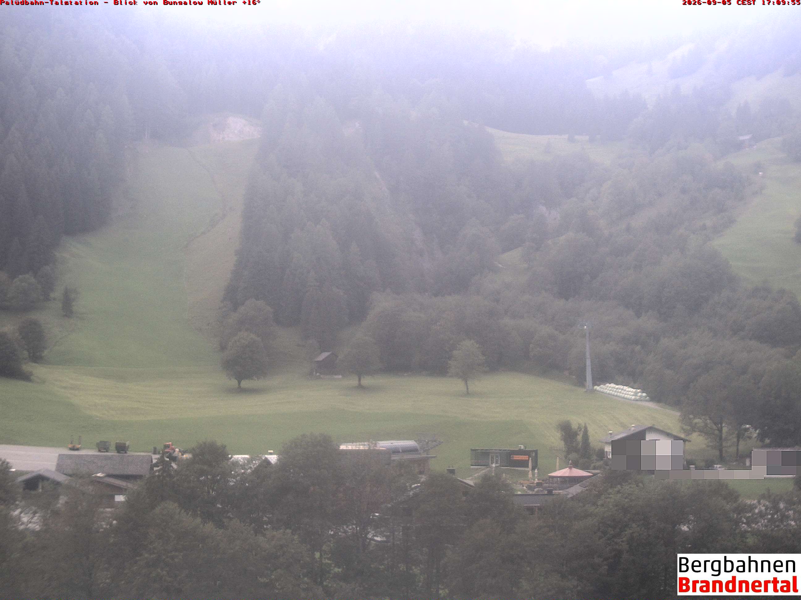 Blick auf Palüdbahn von Bungalow Müller