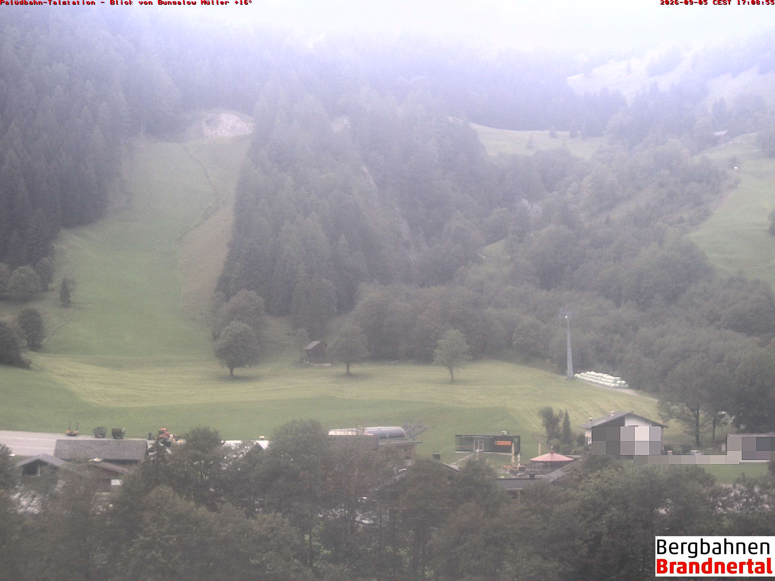 Blick auf Palüdbahn von Bungalow Müller