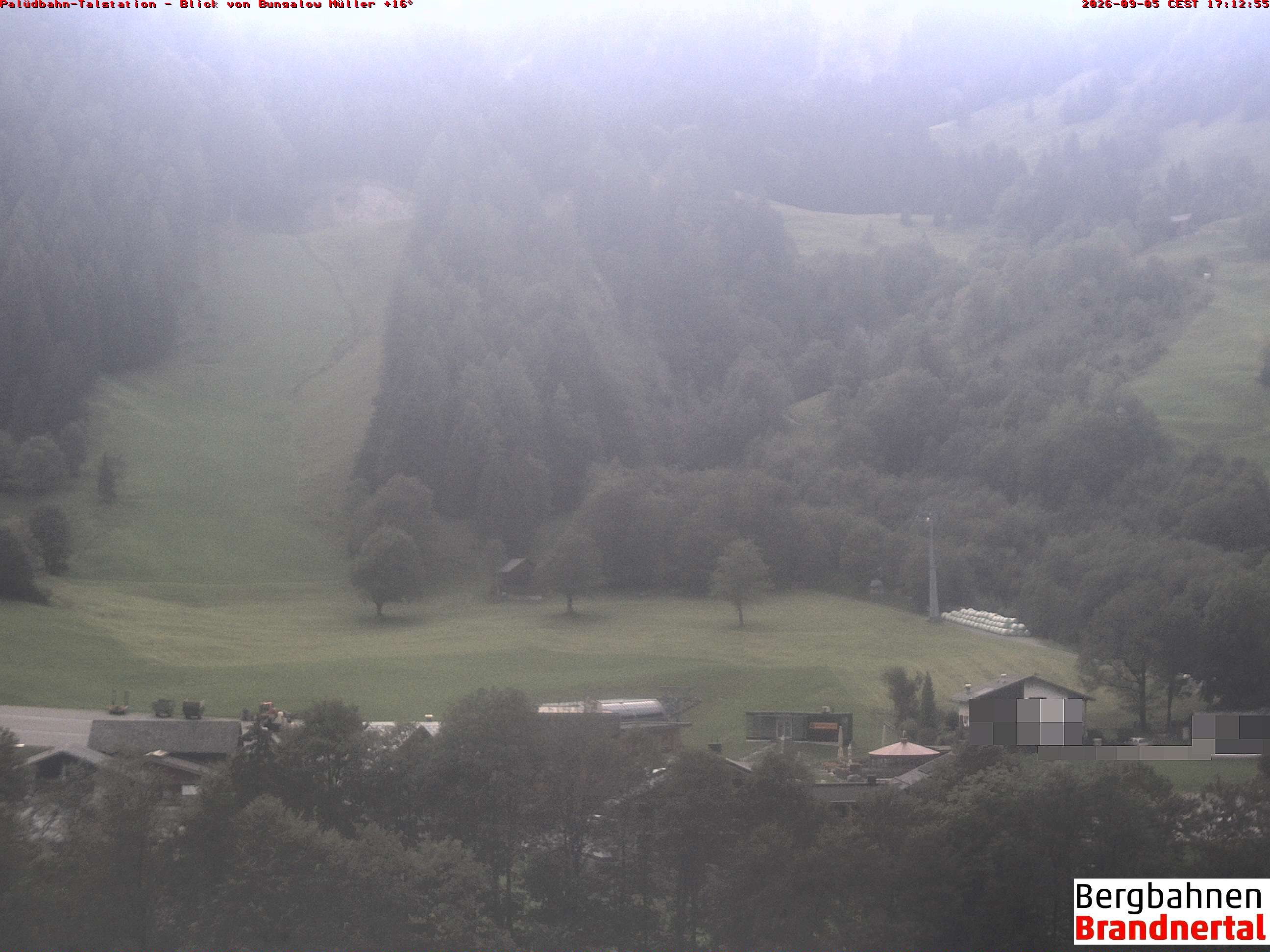 Blick auf Palüdbahn von Bungalow Müller