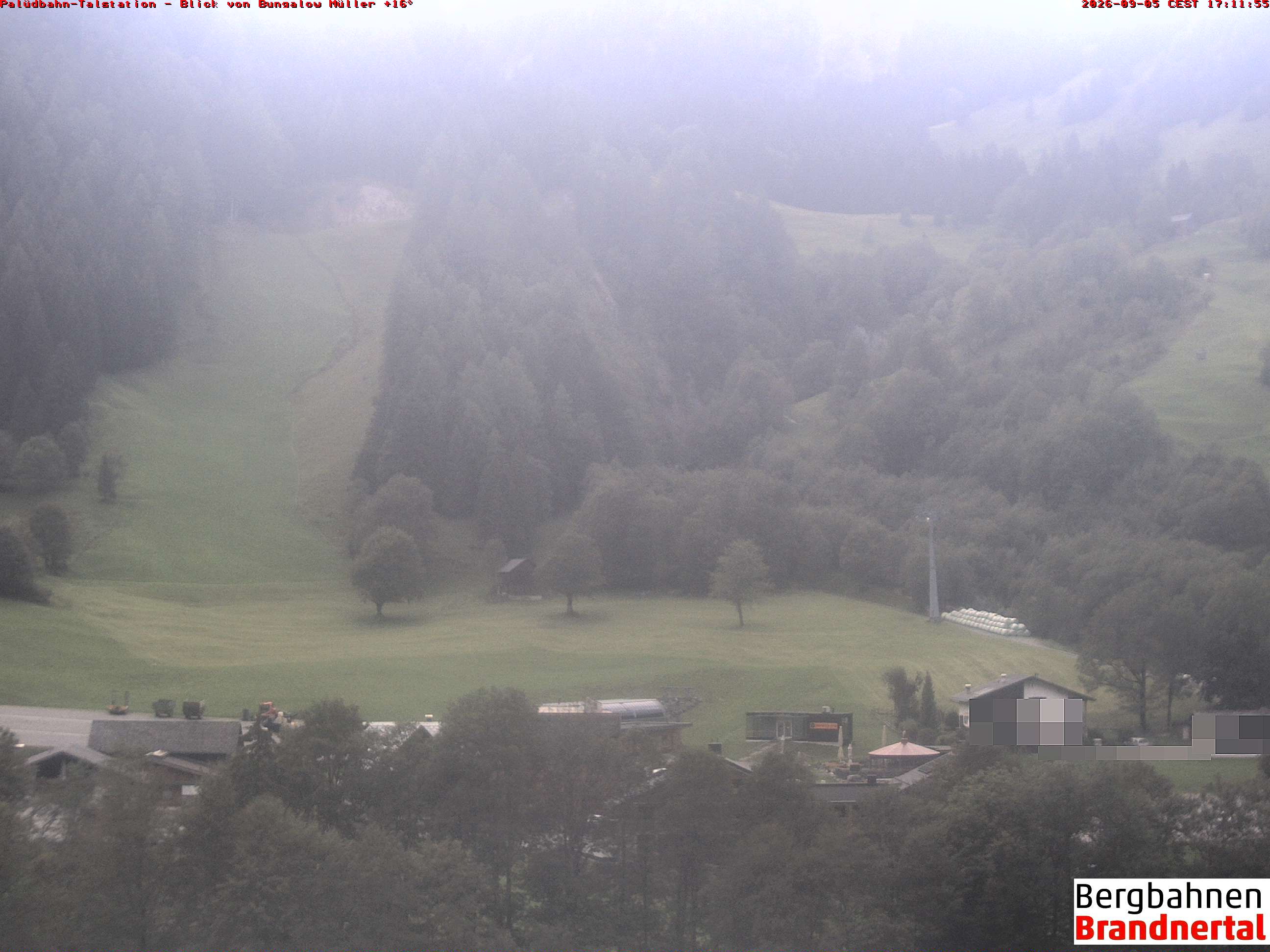 Blick auf Palüdbahn von Bungalow Müller