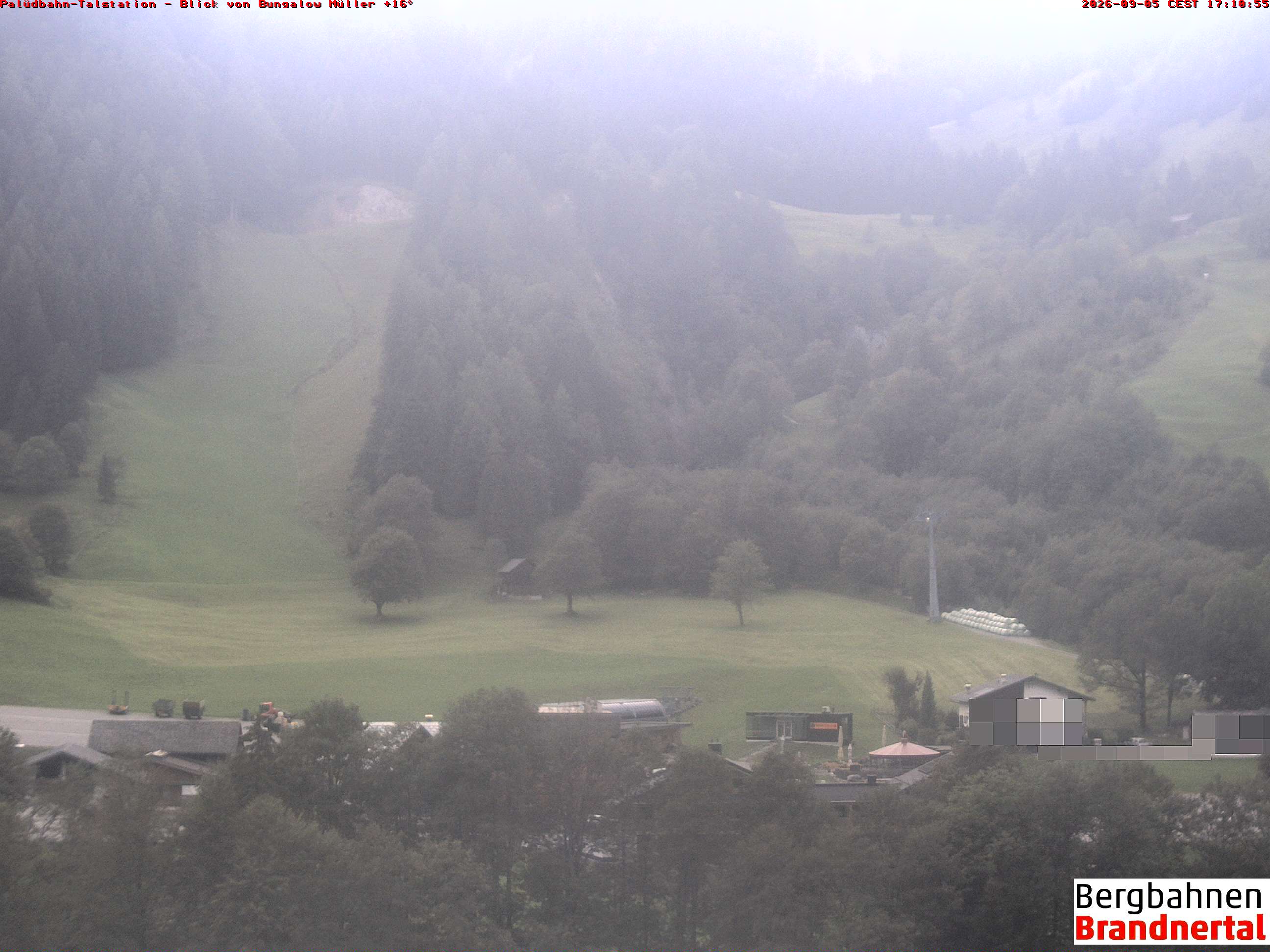Blick auf Palüdbahn von Bungalow Müller