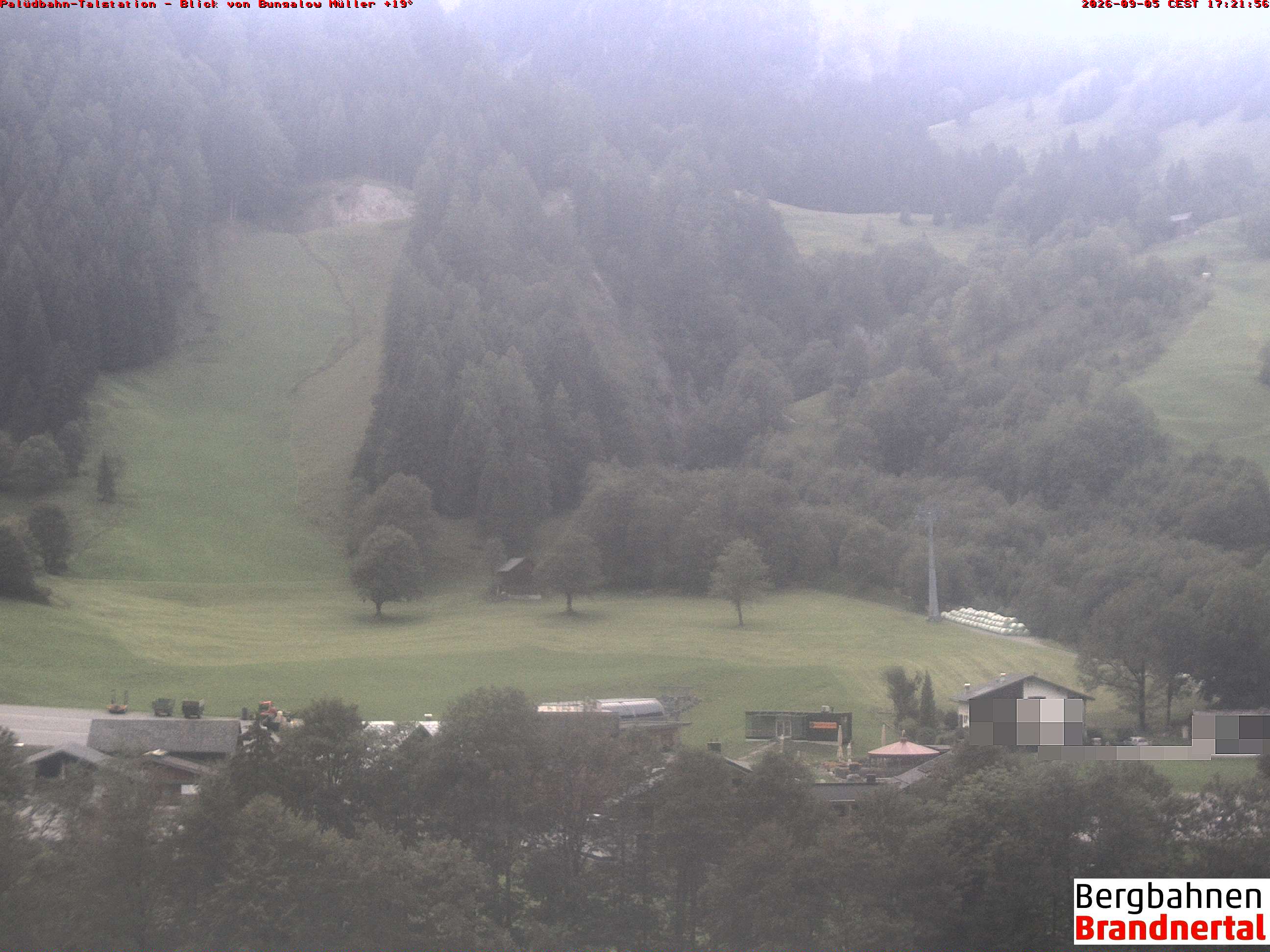 Blick auf Palüdbahn von Bungalow Müller