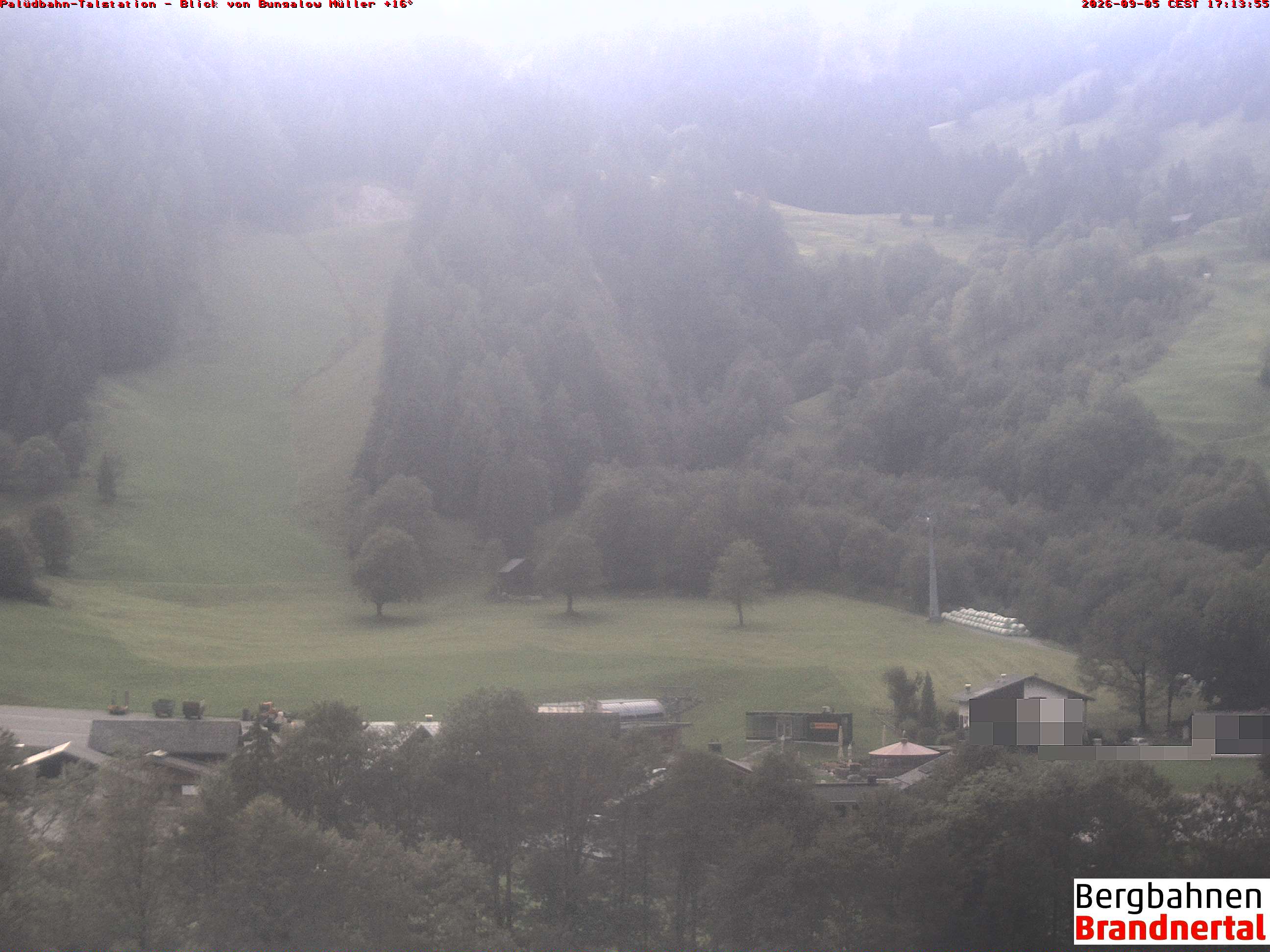 Blick auf Palüdbahn von Bungalow Müller