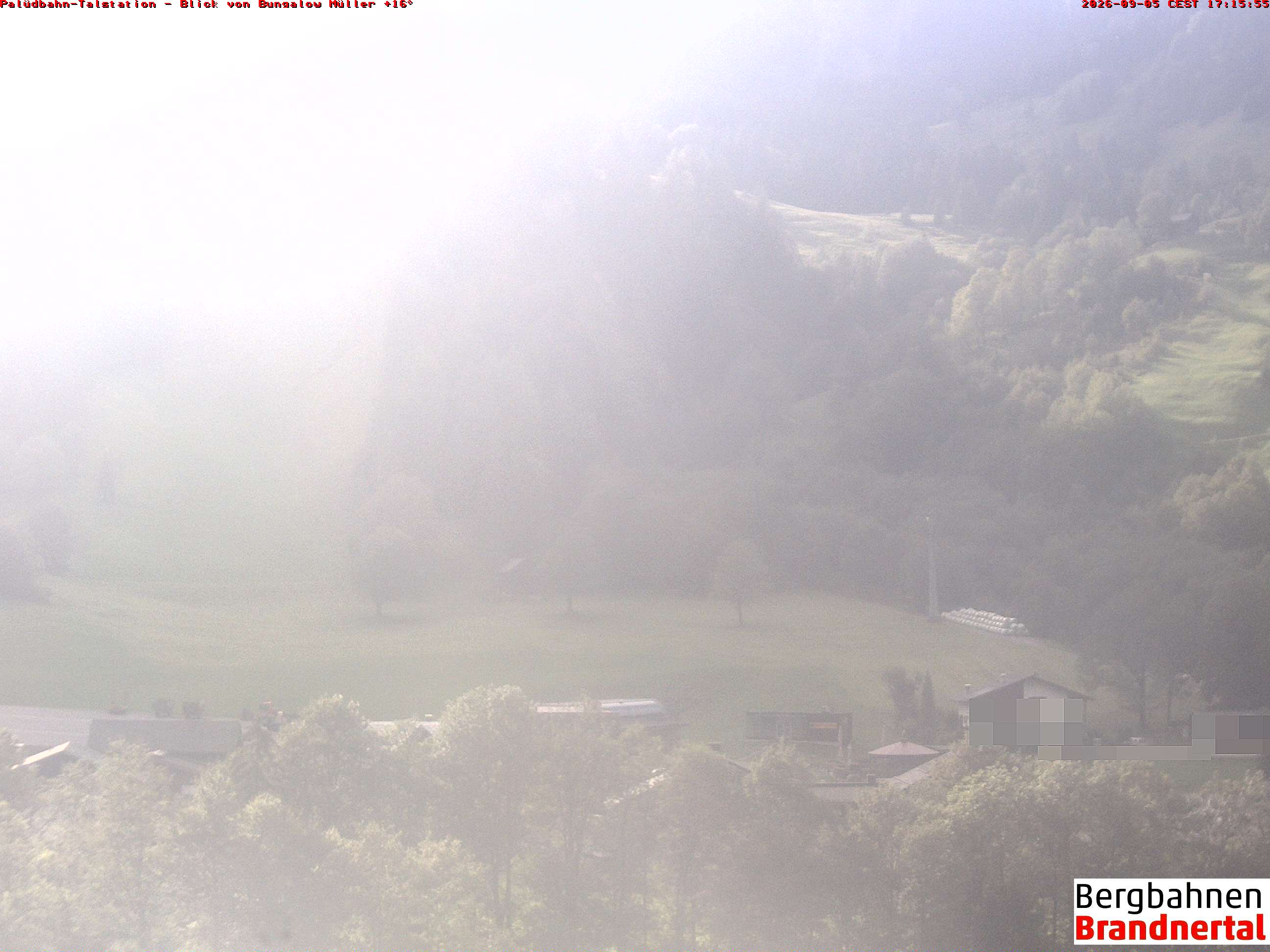 Blick auf Palüdbahn von Bungalow Müller