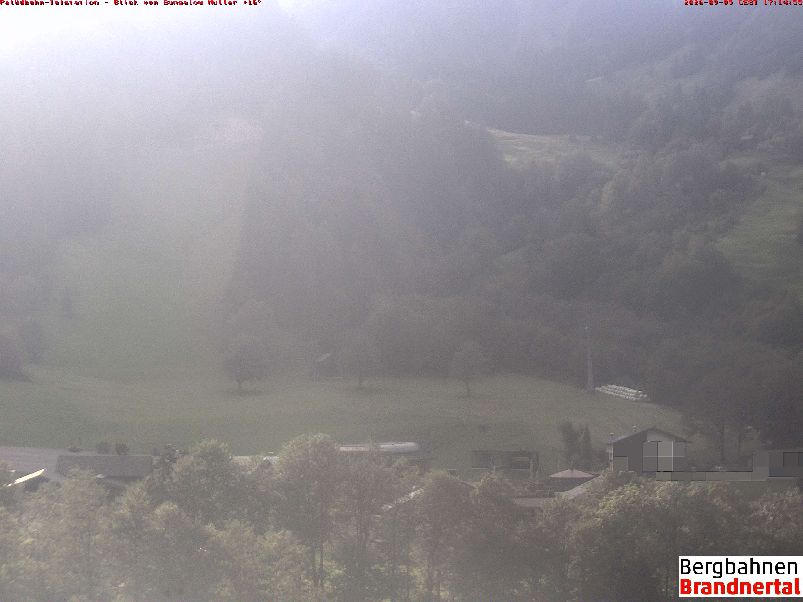 Blick auf Palüdbahn von Bungalow Müller