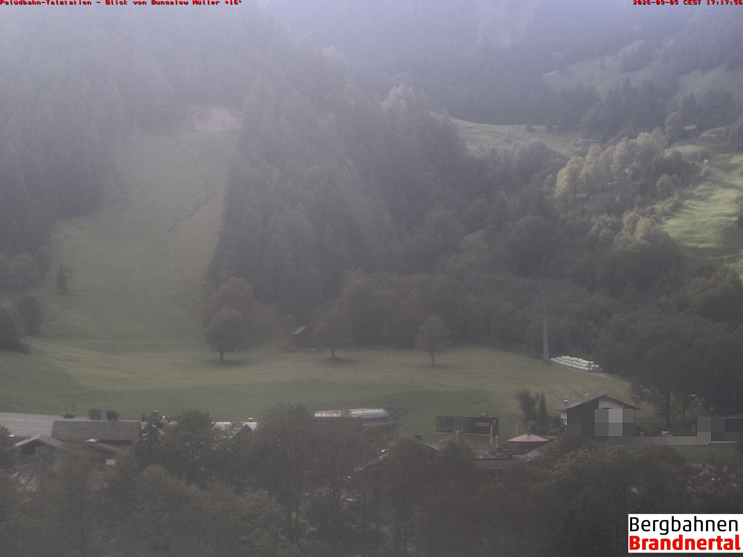 Blick auf Palüdbahn von Bungalow Müller