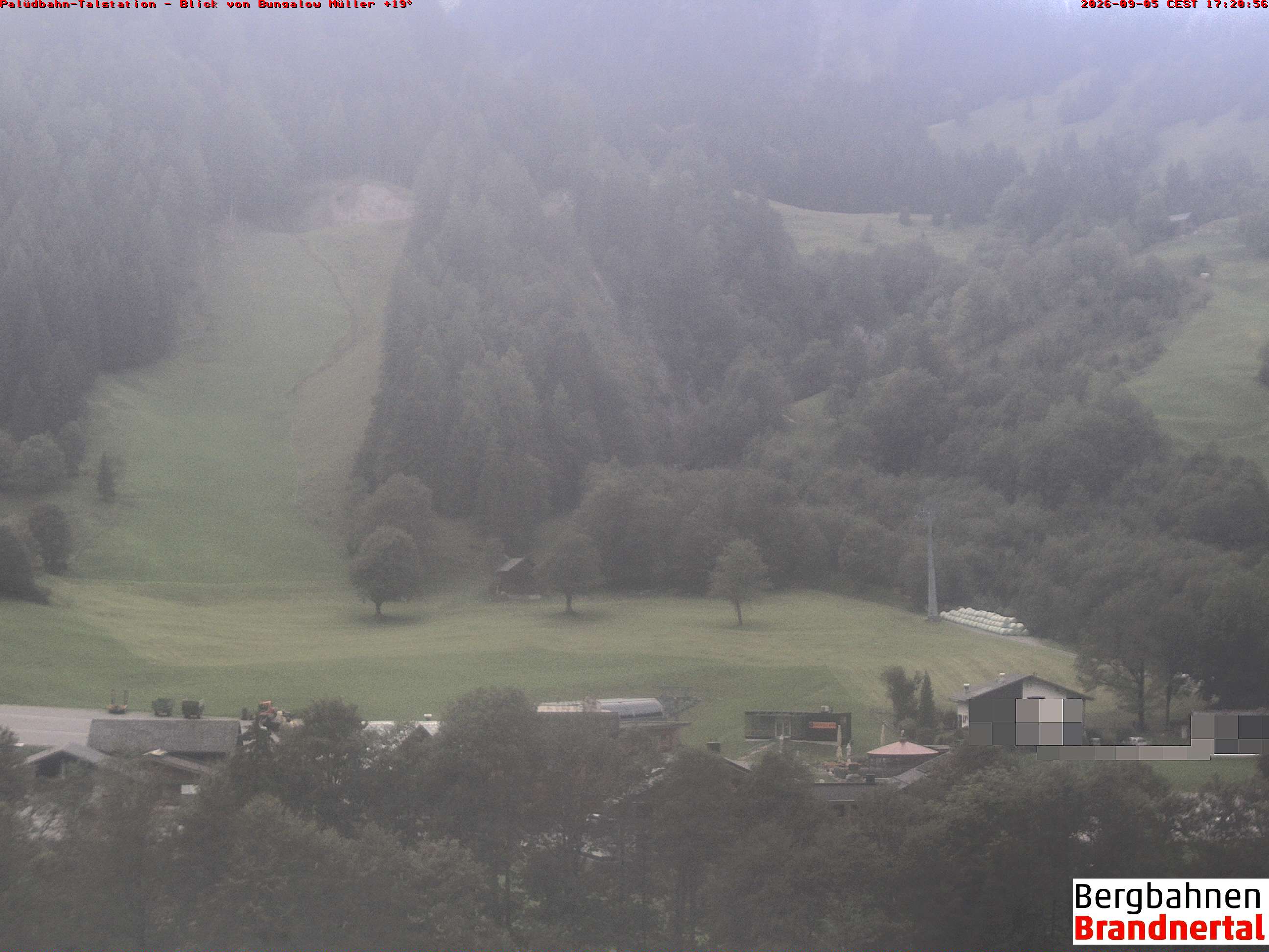 Blick auf Palüdbahn von Bungalow Müller