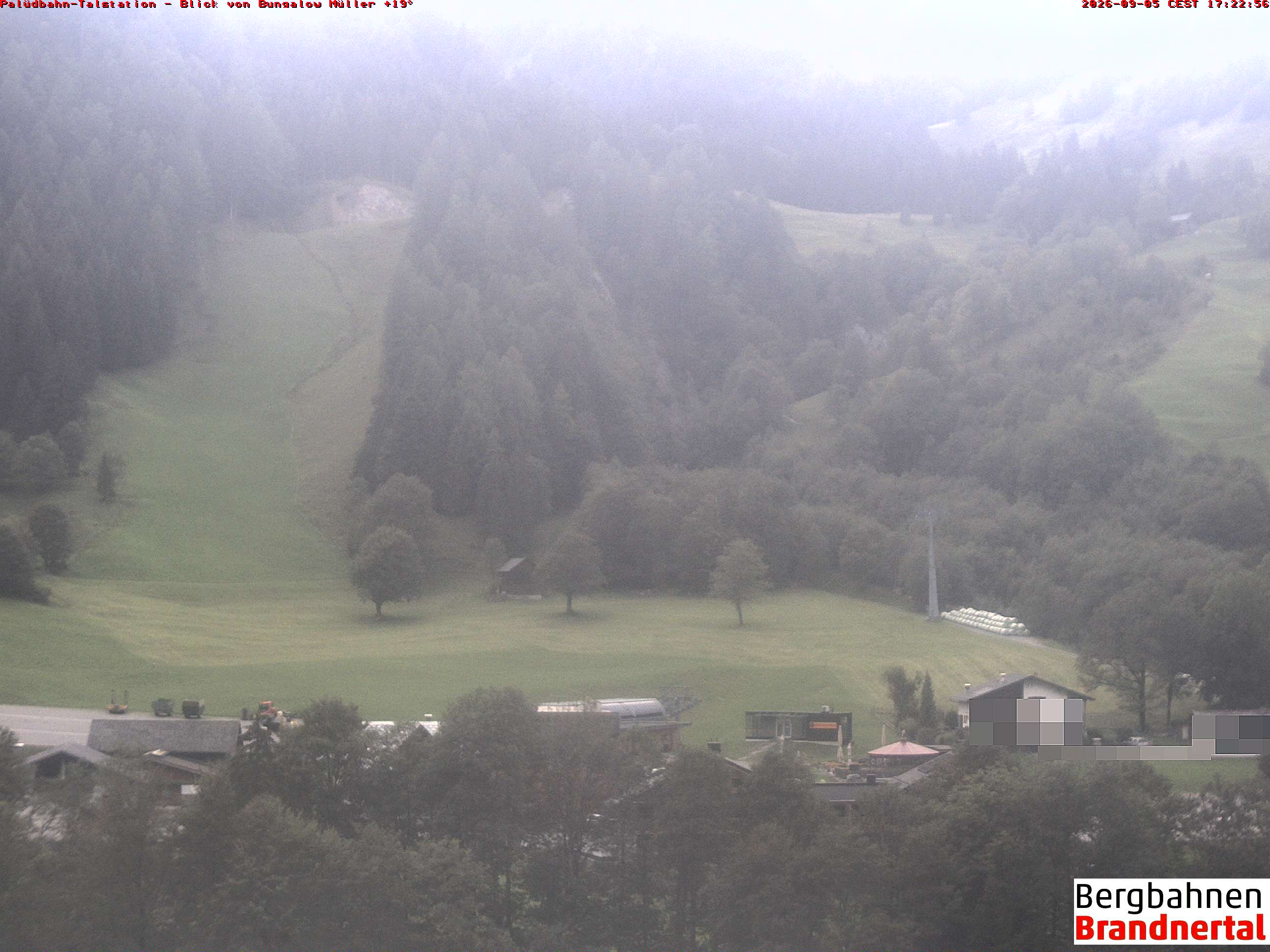 Blick auf Palüdbahn von Bungalow Müller