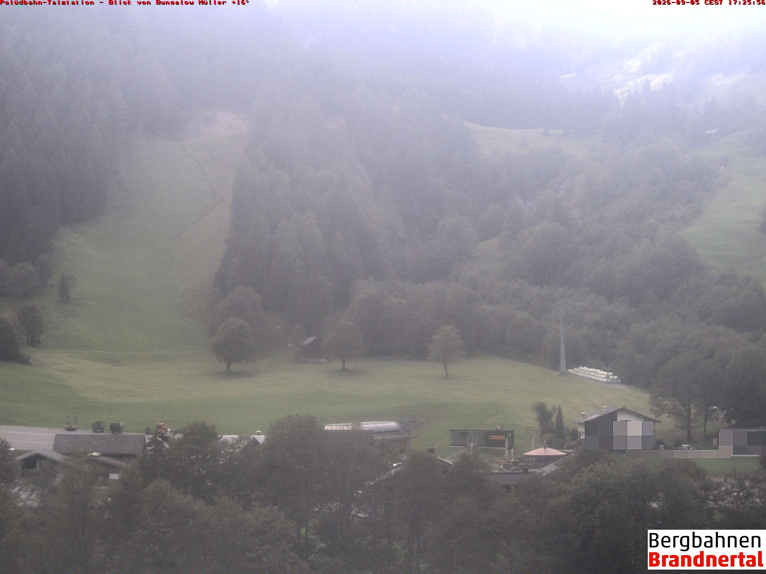 Blick auf Palüdbahn von Bungalow Müller