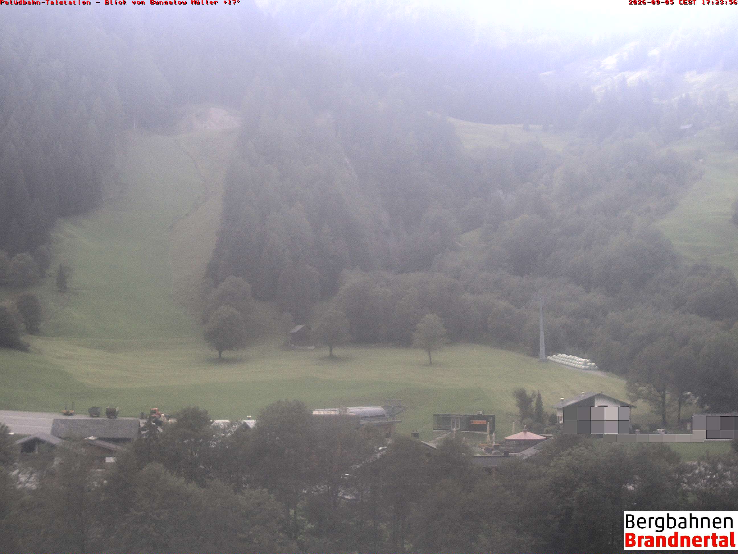Blick auf Palüdbahn von Bungalow Müller
