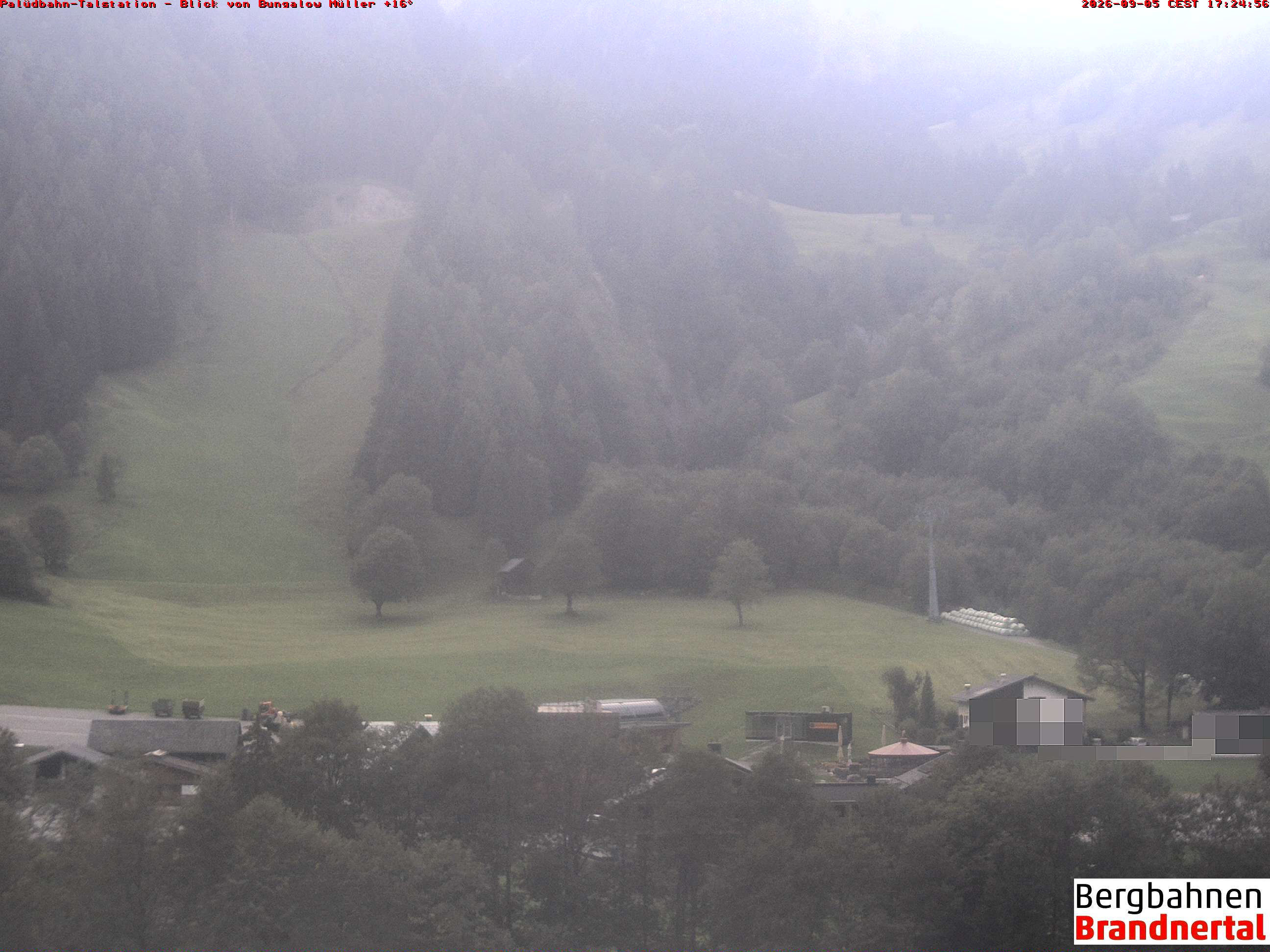 Blick auf Palüdbahn von Bungalow Müller