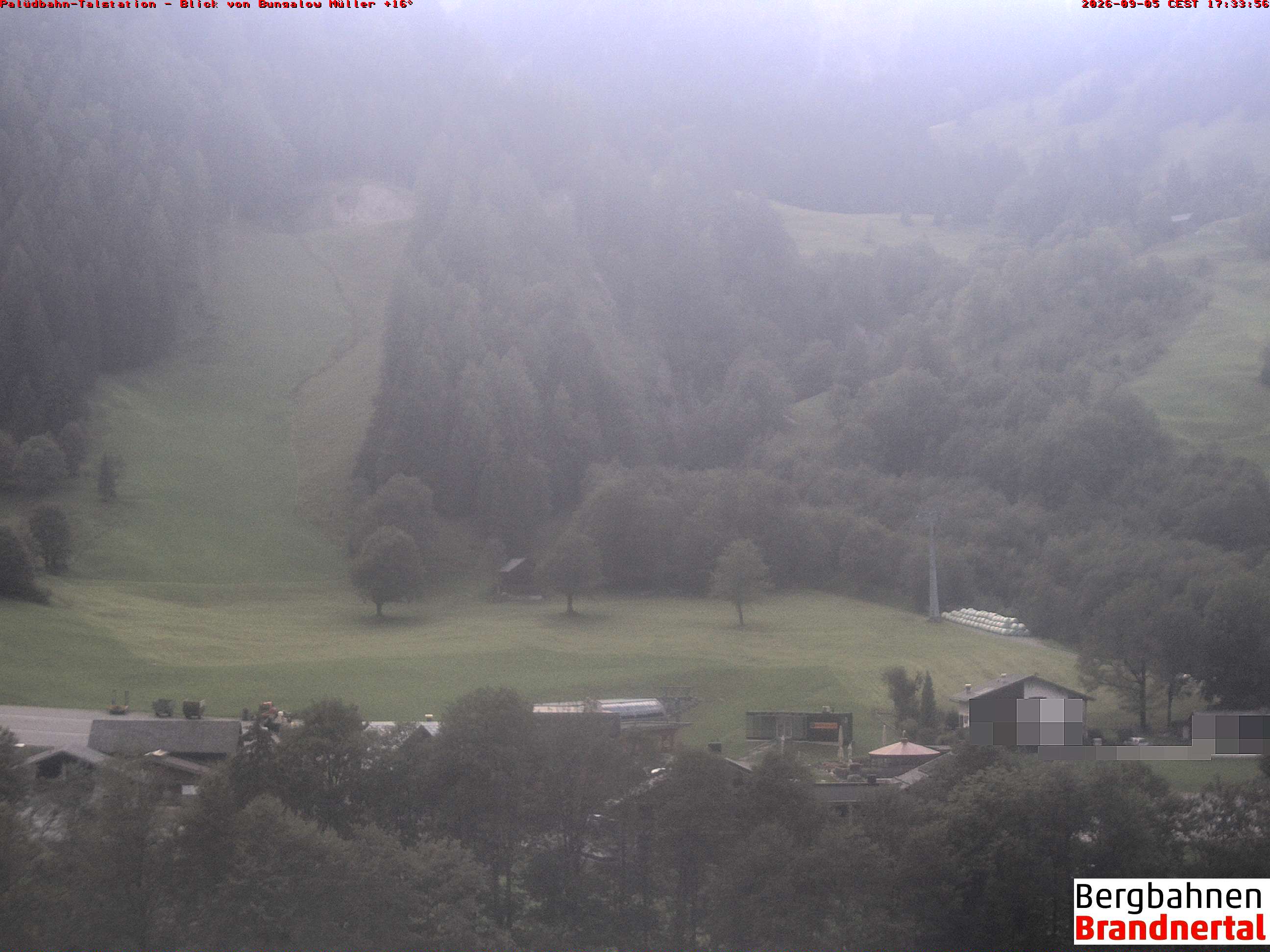 Blick auf Palüdbahn von Bungalow Müller