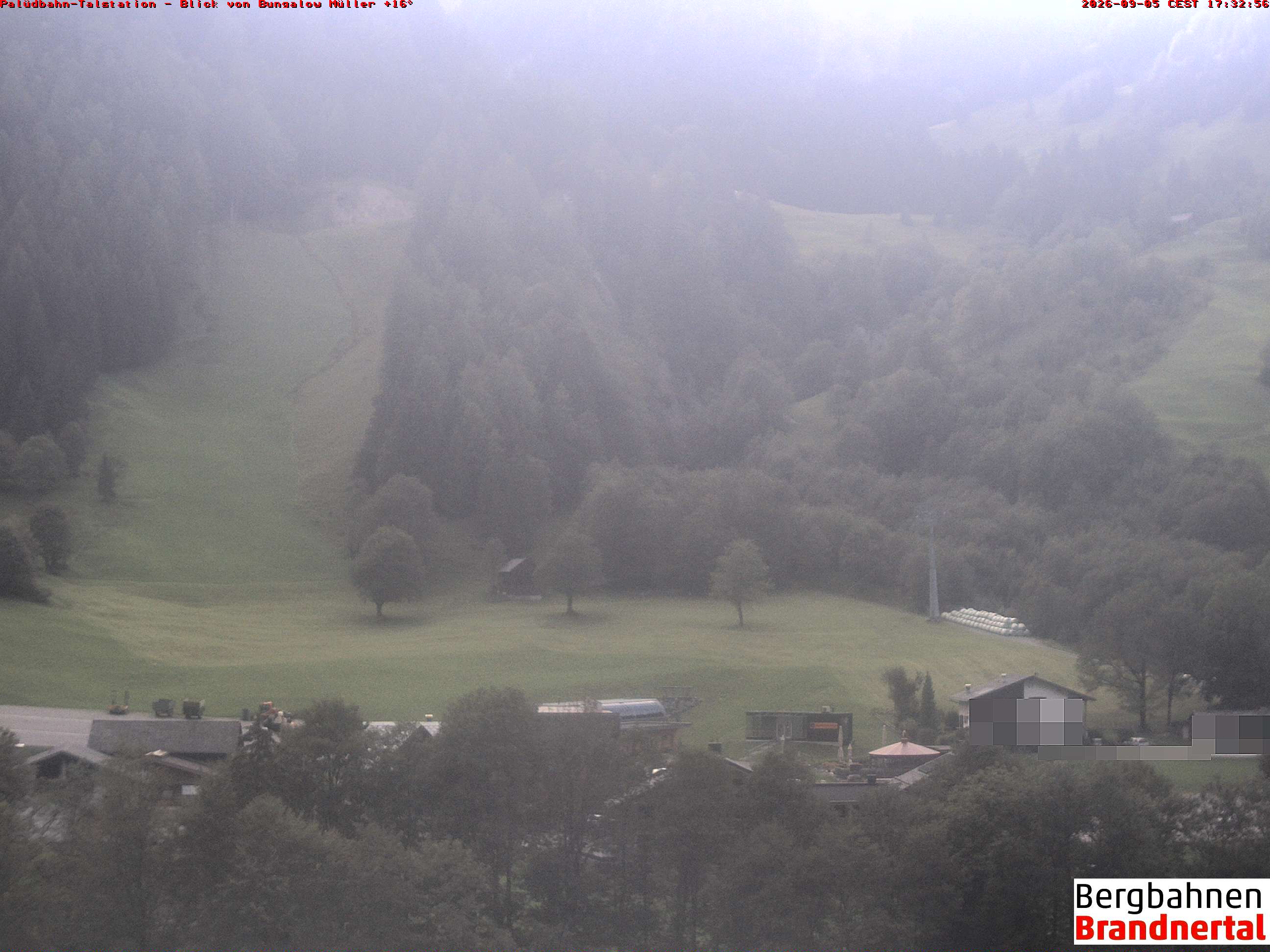 Blick auf Palüdbahn von Bungalow Müller