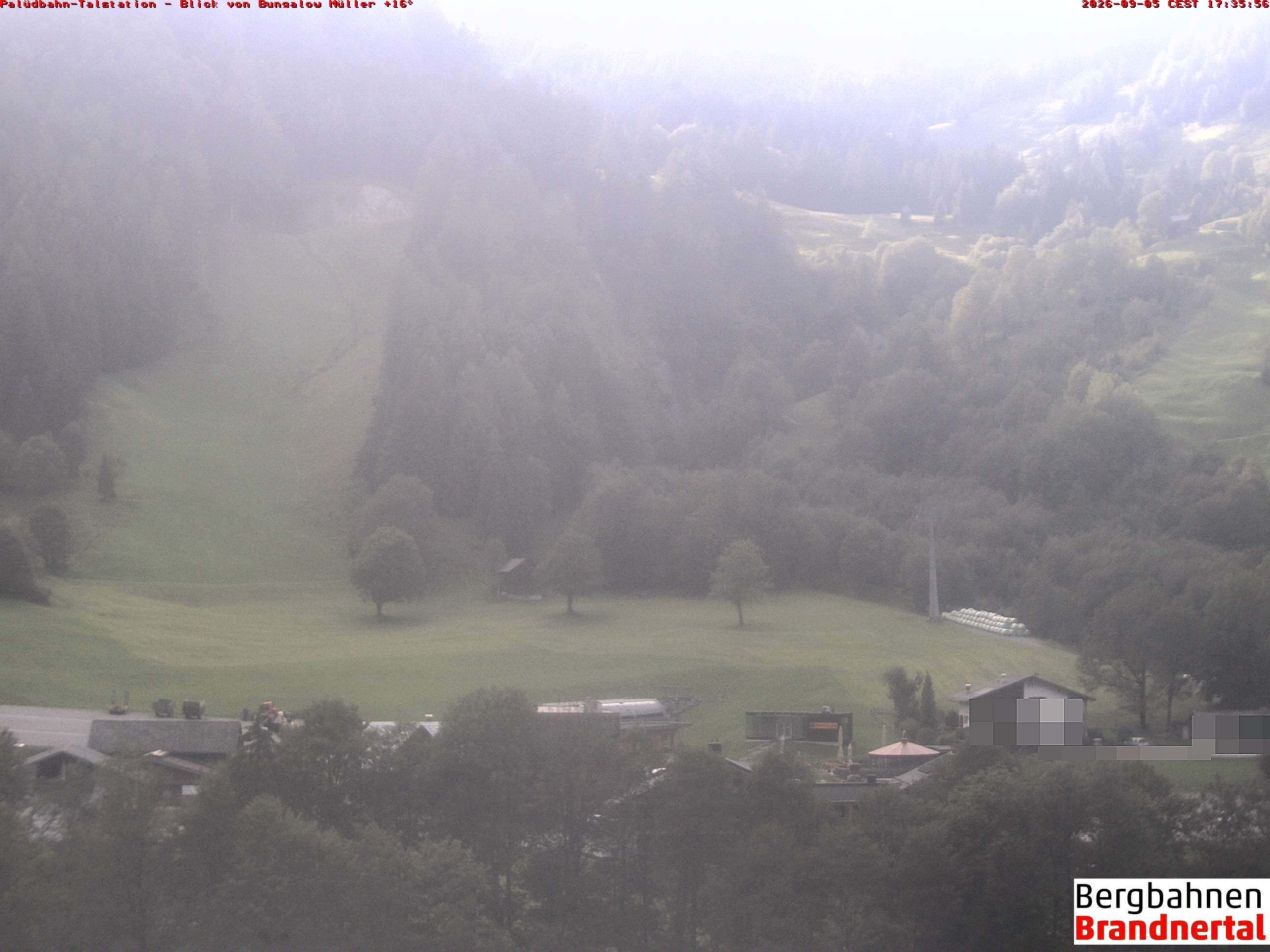Blick auf Palüdbahn von Bungalow Müller