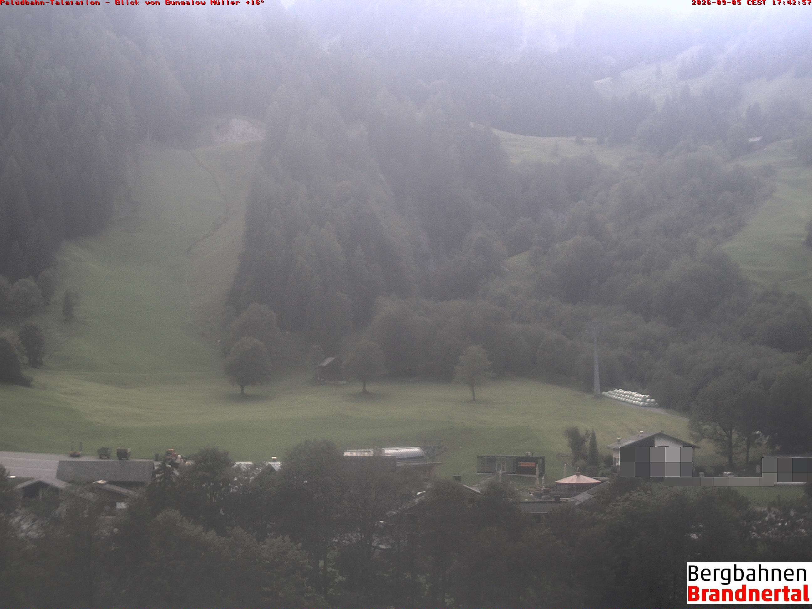 Blick auf Palüdbahn von Bungalow Müller