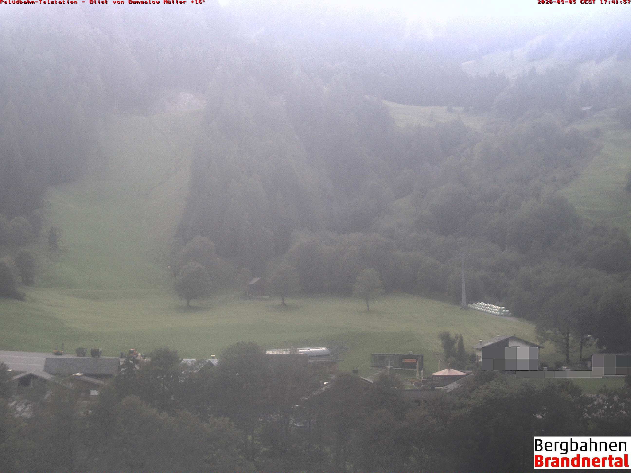 Blick auf Palüdbahn von Bungalow Müller