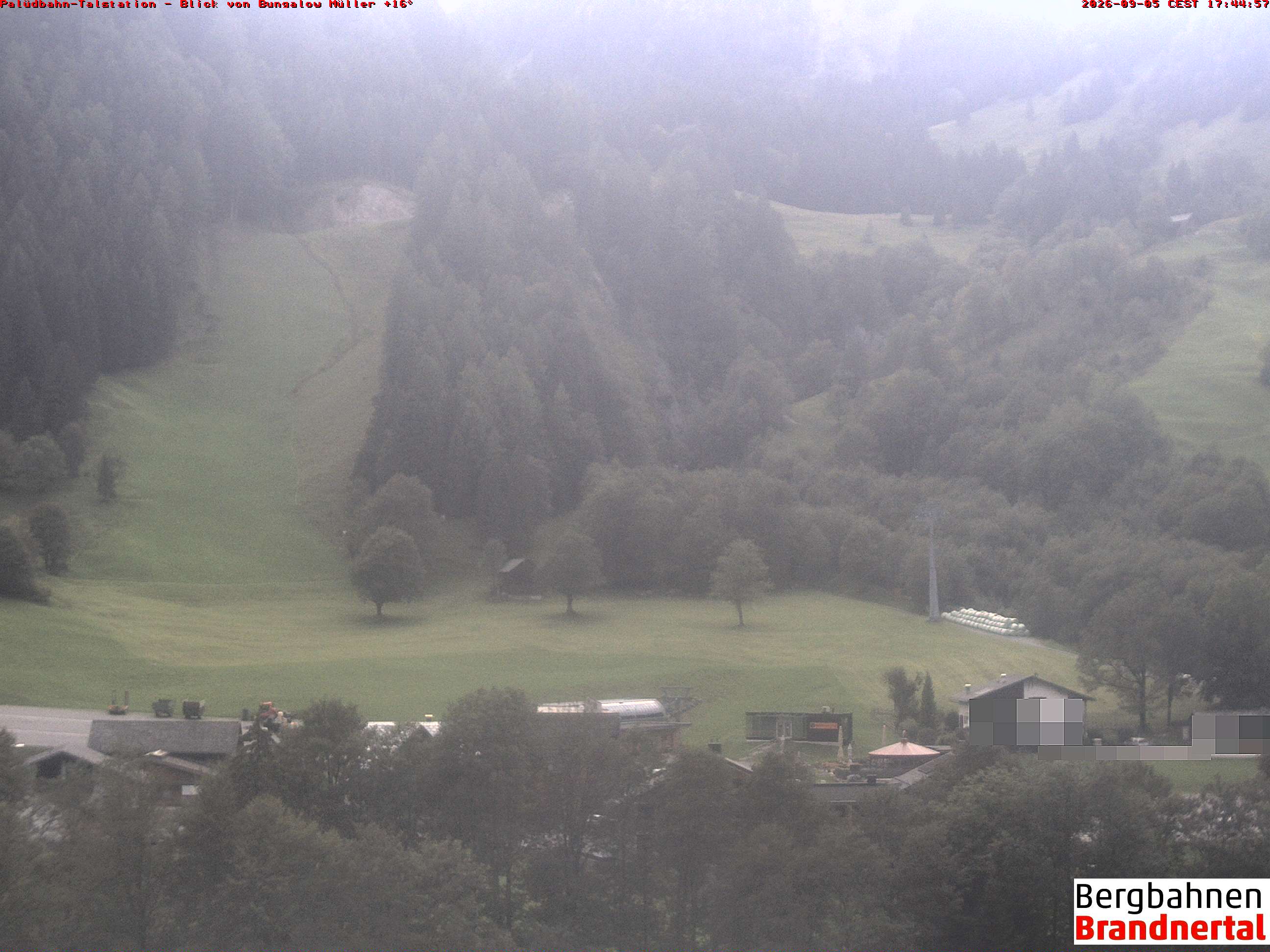Blick auf Palüdbahn von Bungalow Müller