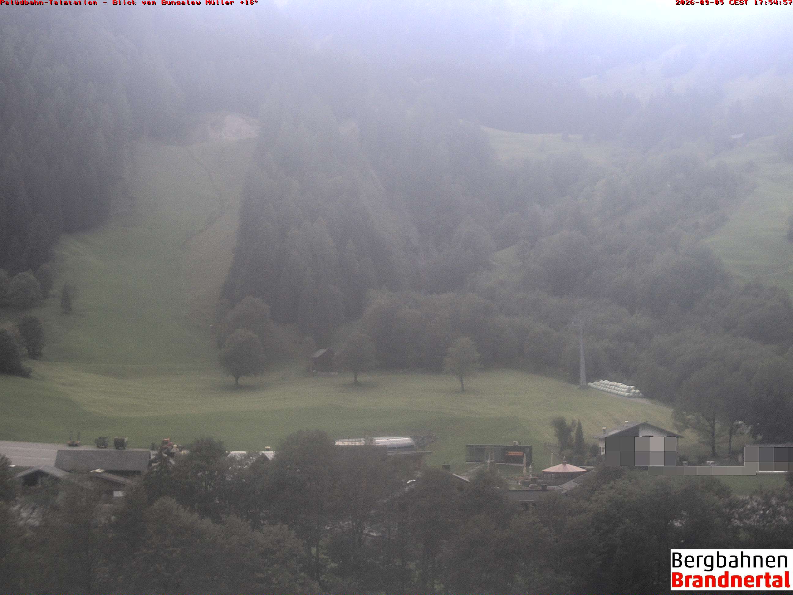 Blick auf Palüdbahn von Bungalow Müller