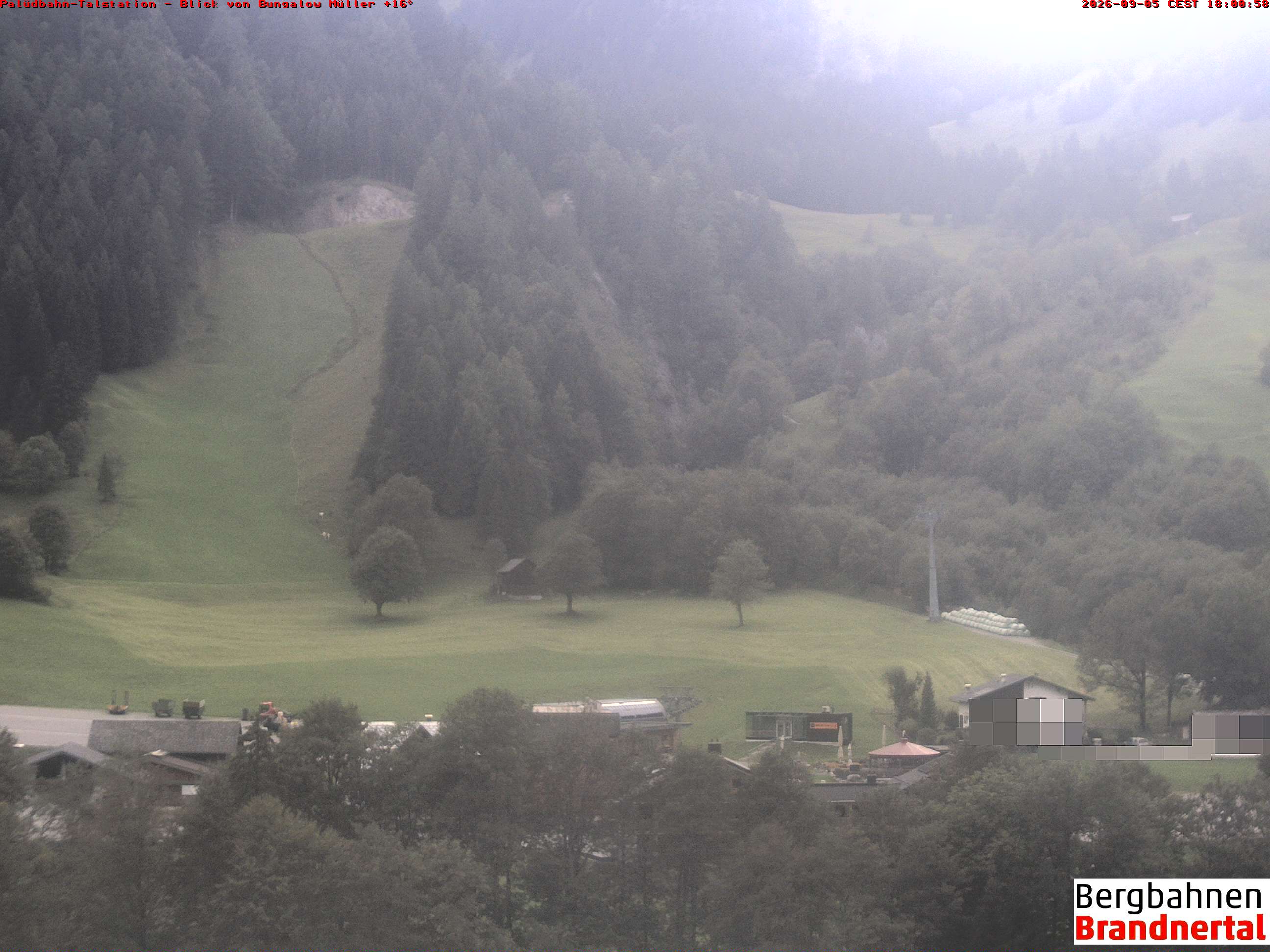 Blick auf Palüdbahn von Bungalow Müller