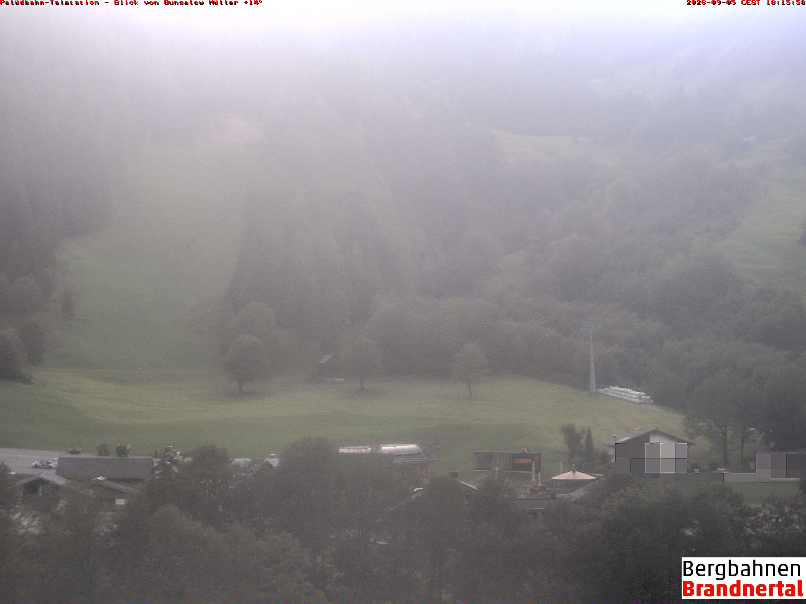 Blick auf Palüdbahn von Bungalow Müller