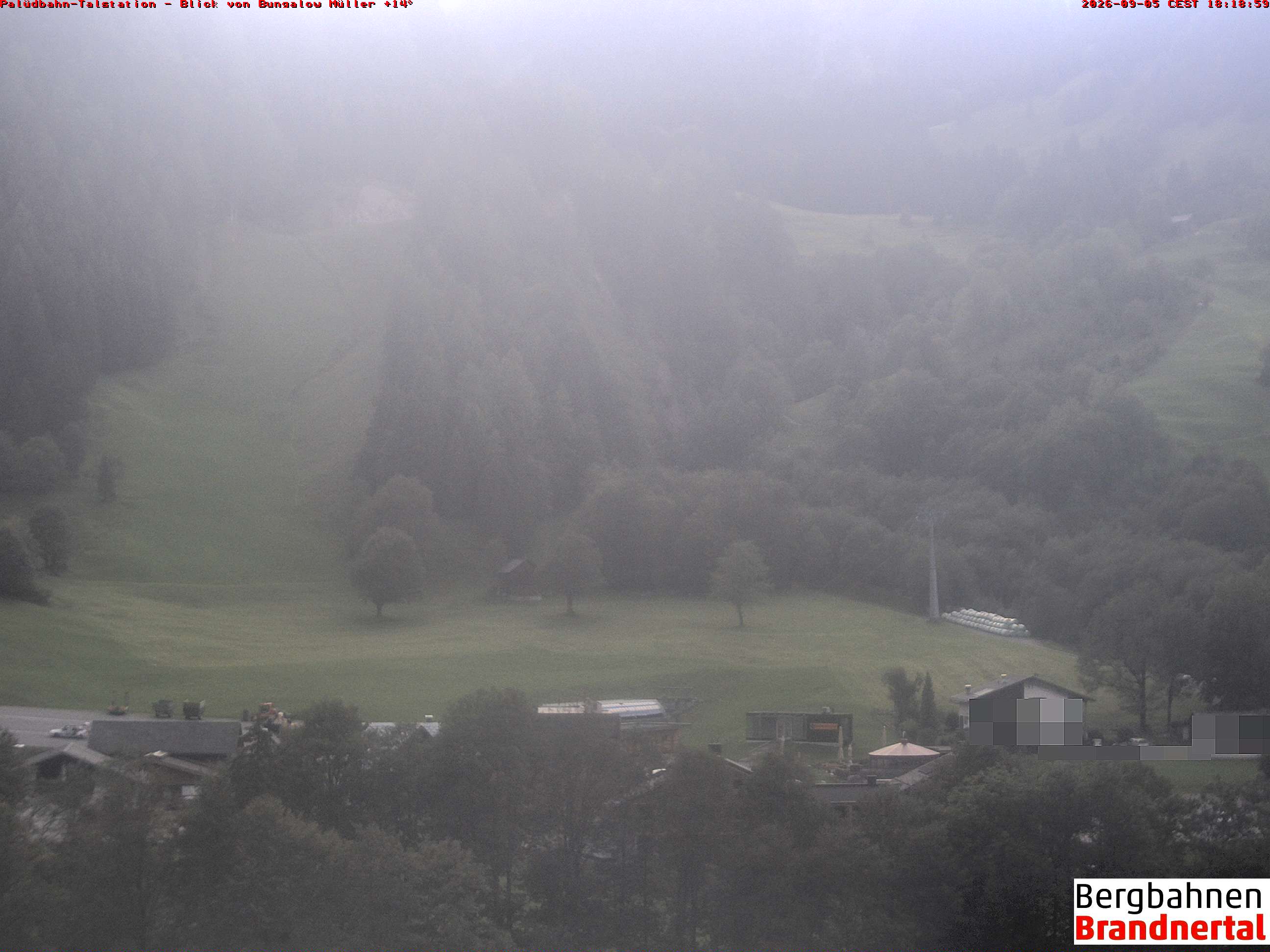 Blick auf Palüdbahn von Bungalow Müller