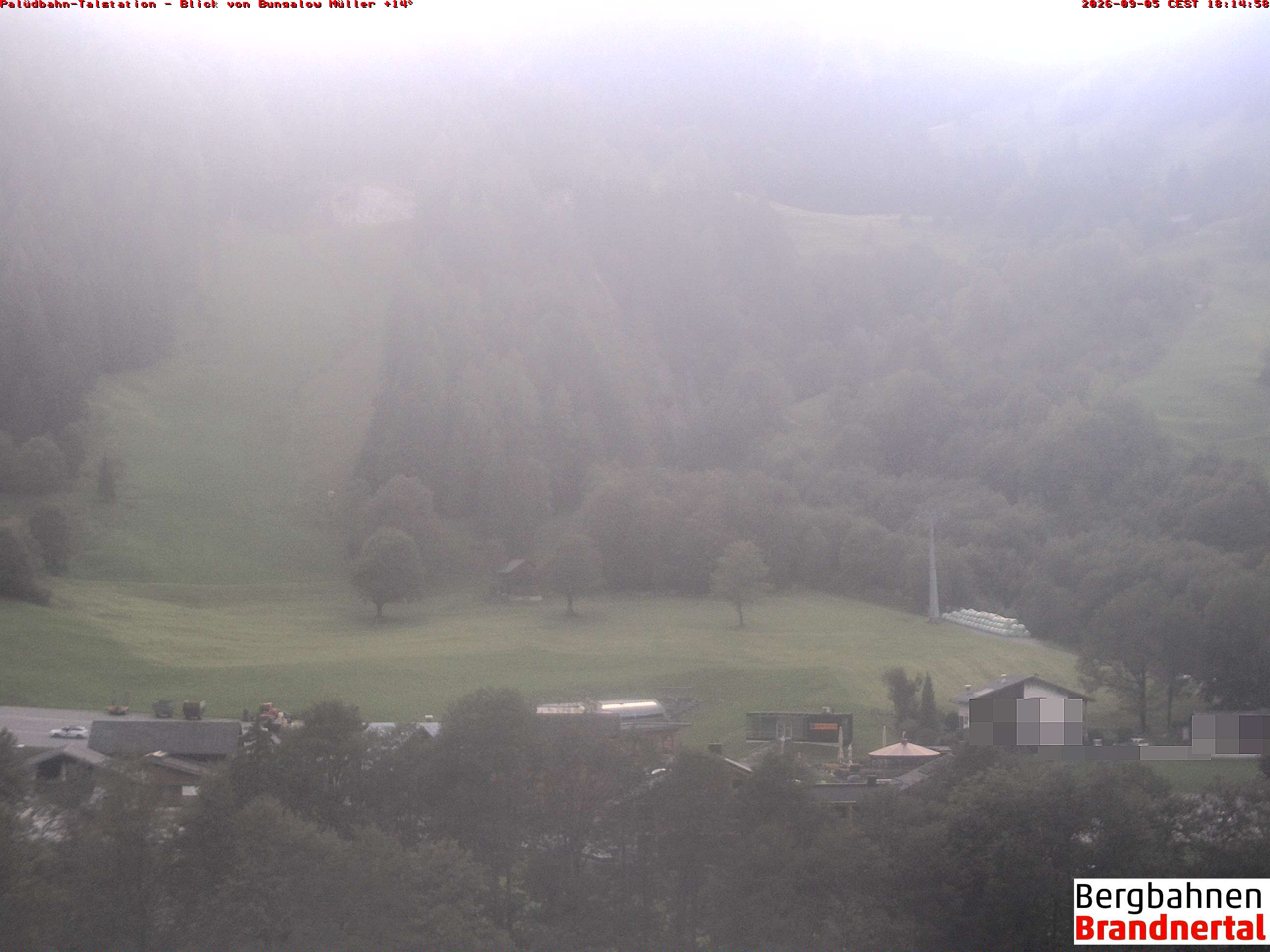 Blick auf Palüdbahn von Bungalow Müller