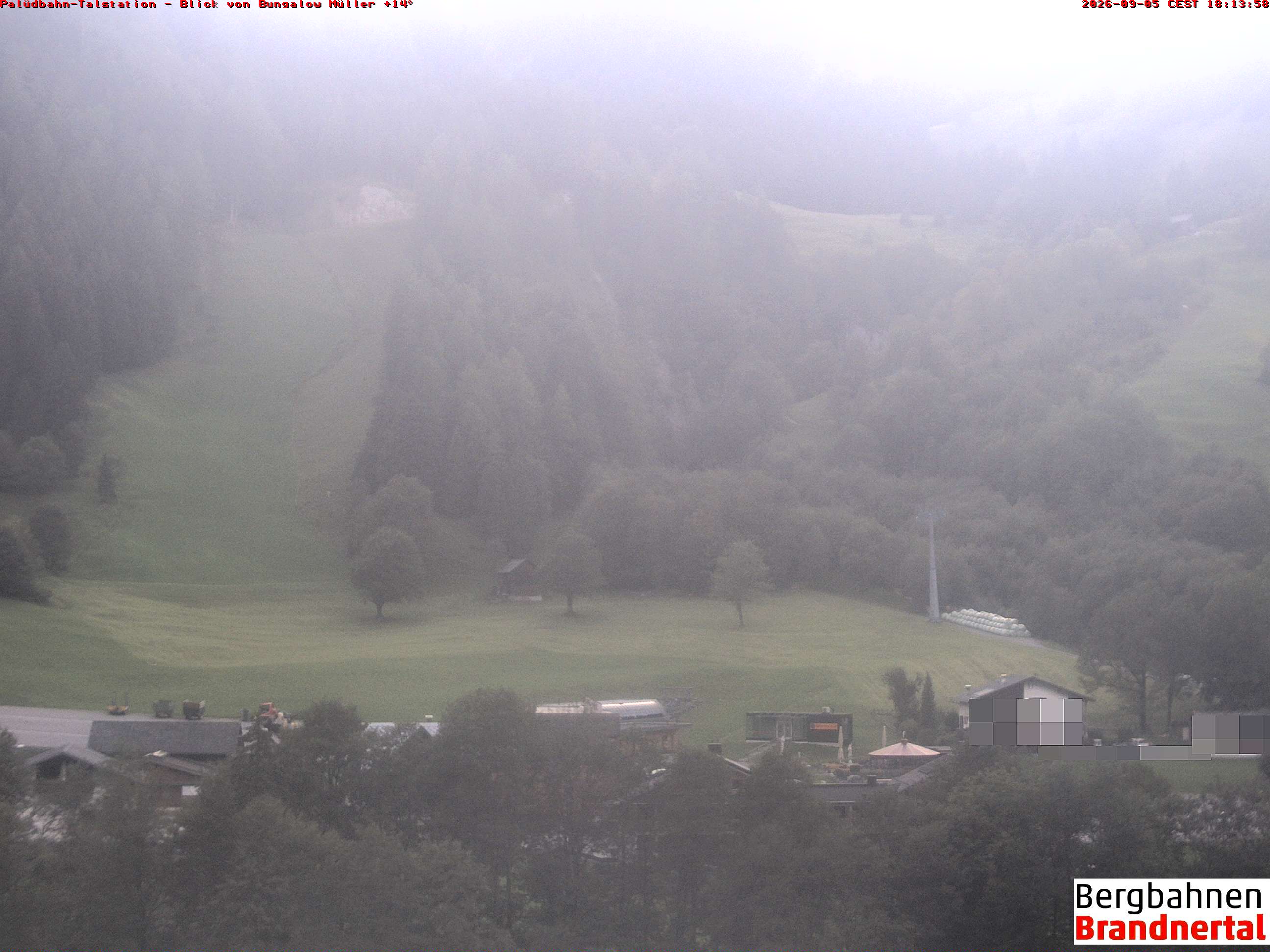 Blick auf Palüdbahn von Bungalow Müller