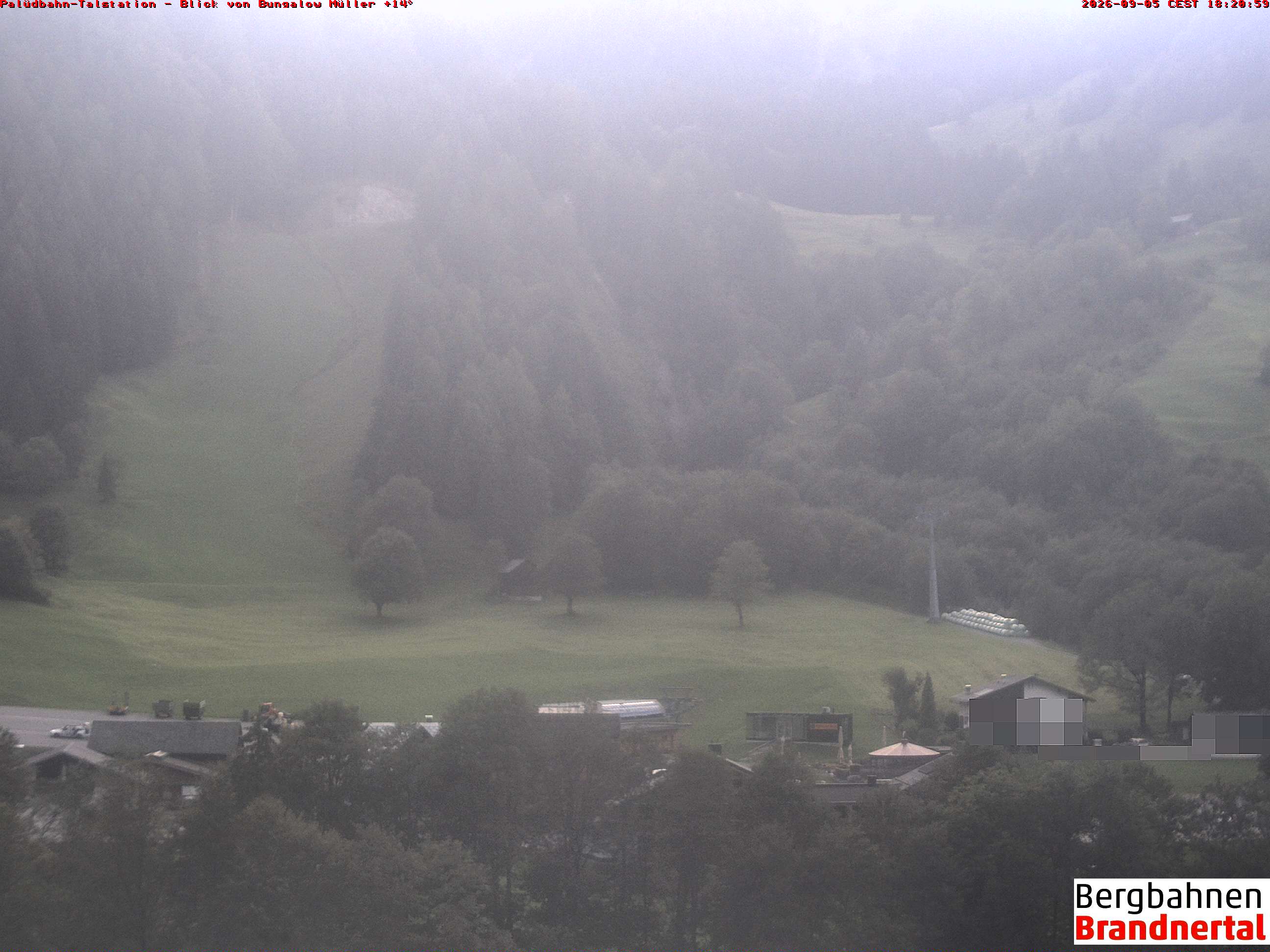 Blick auf Palüdbahn von Bungalow Müller