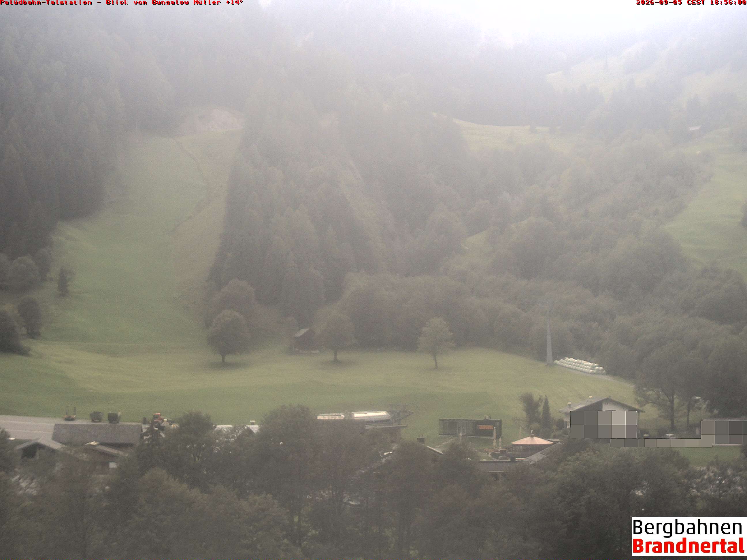 Blick auf Palüdbahn von Bungalow Müller