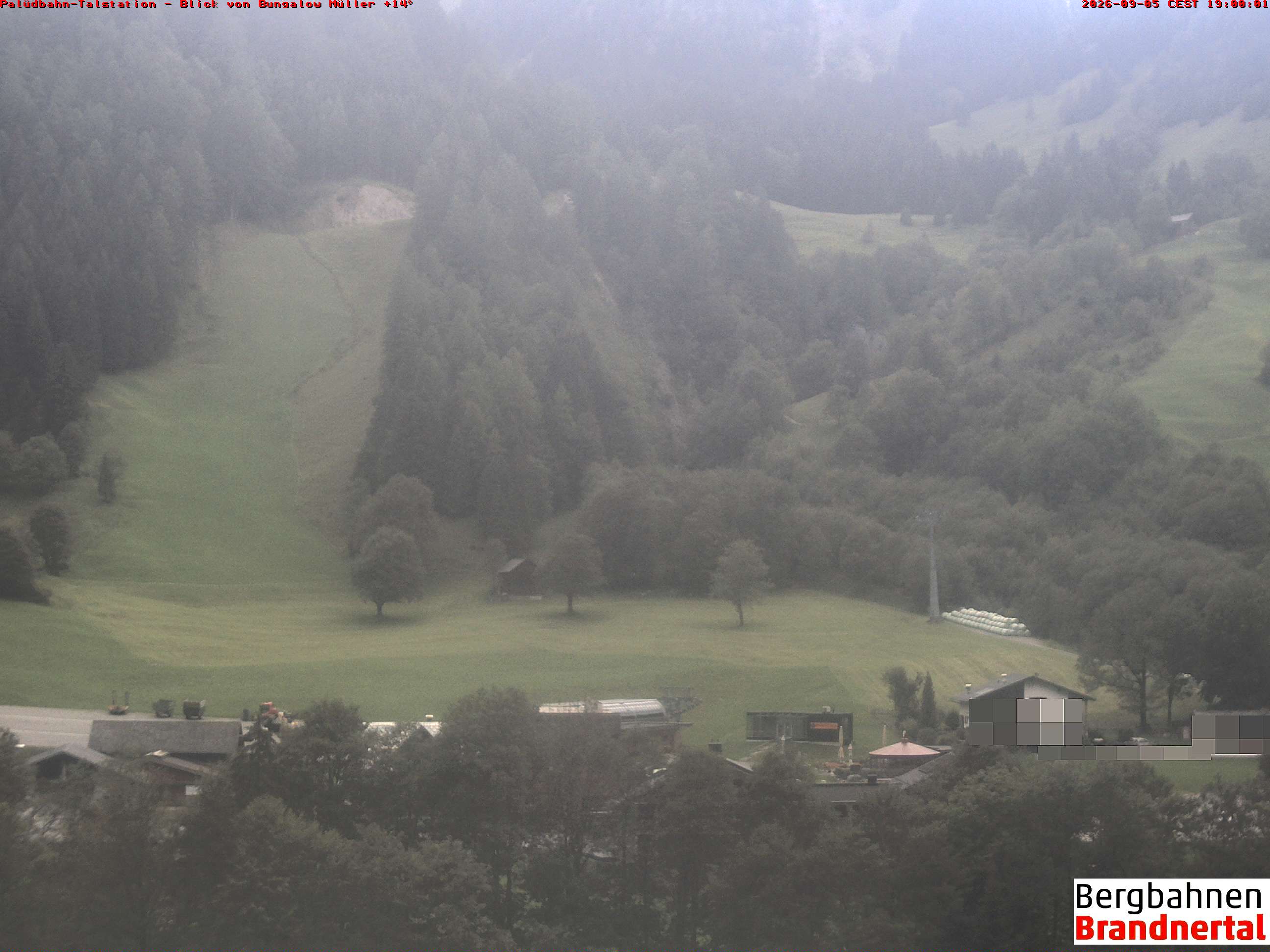 Blick auf Palüdbahn von Bungalow Müller
