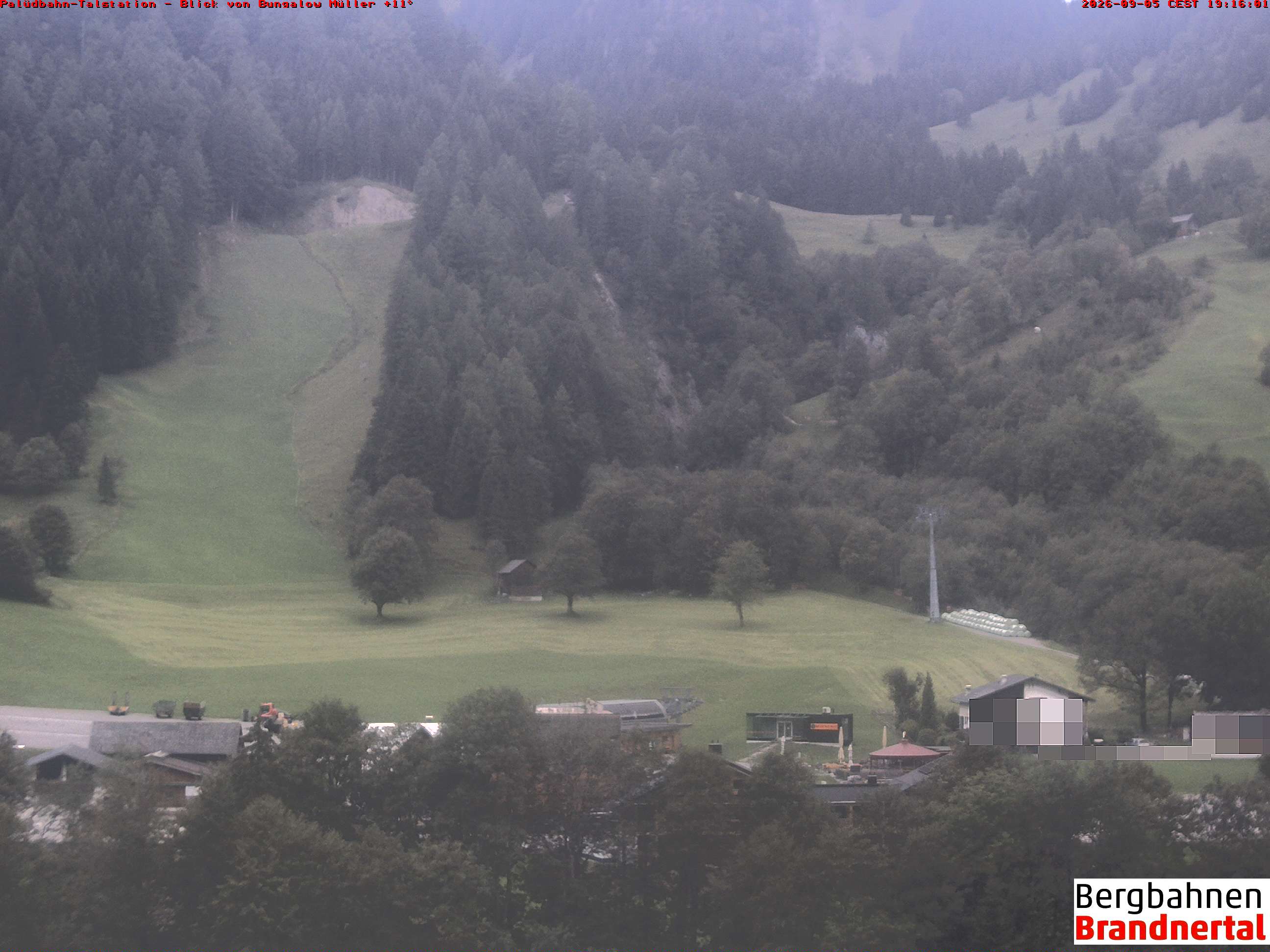 Blick auf Palüdbahn von Bungalow Müller