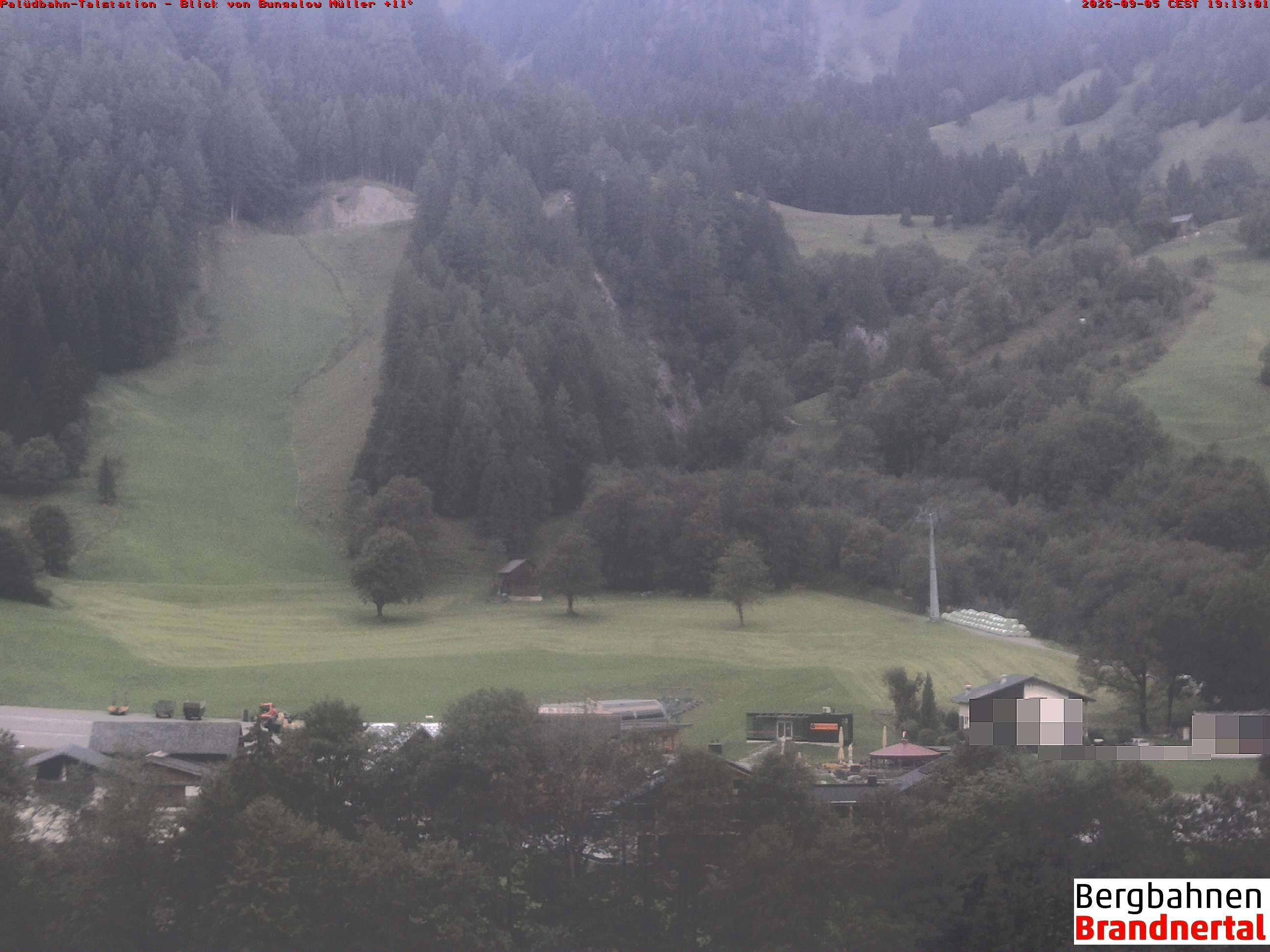 Blick auf Palüdbahn von Bungalow Müller