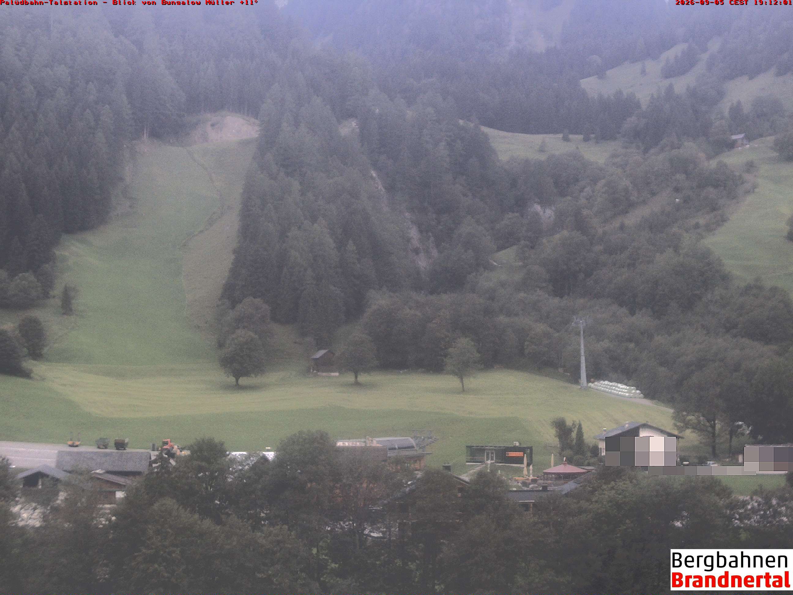 Blick auf Palüdbahn von Bungalow Müller