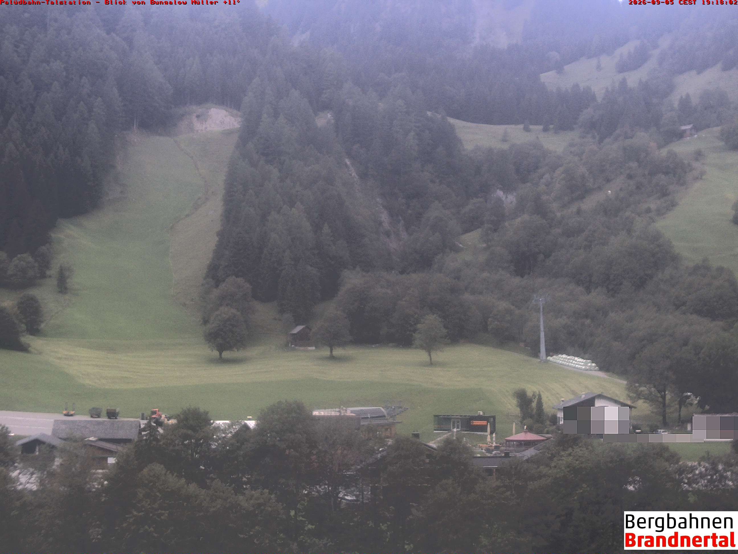 Blick auf Palüdbahn von Bungalow Müller