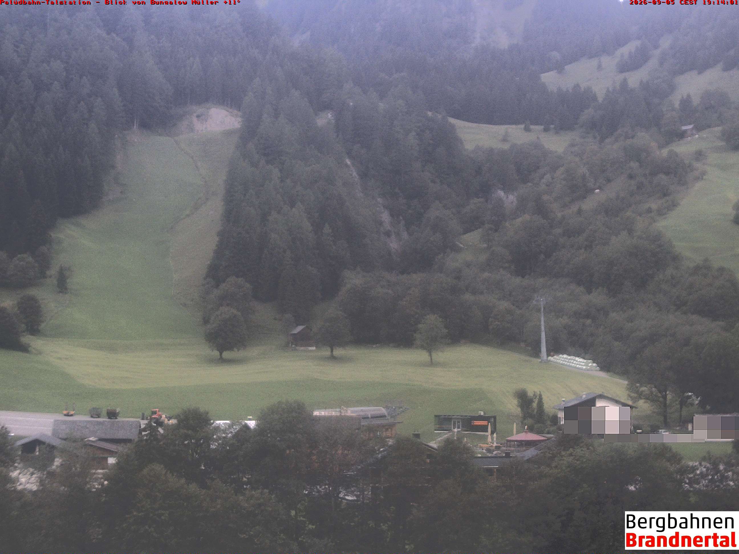 Blick auf Palüdbahn von Bungalow Müller