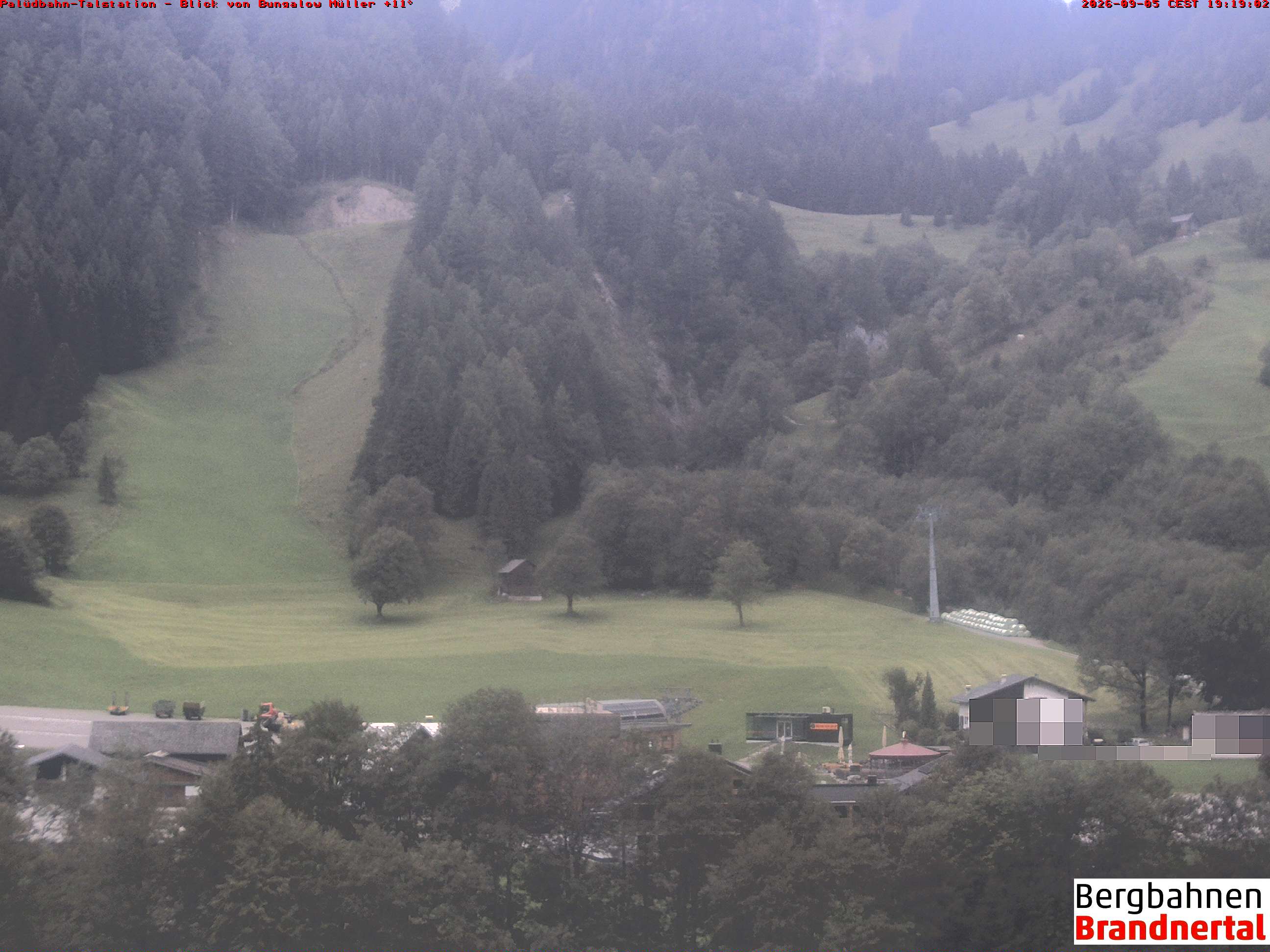 Blick auf Palüdbahn von Bungalow Müller