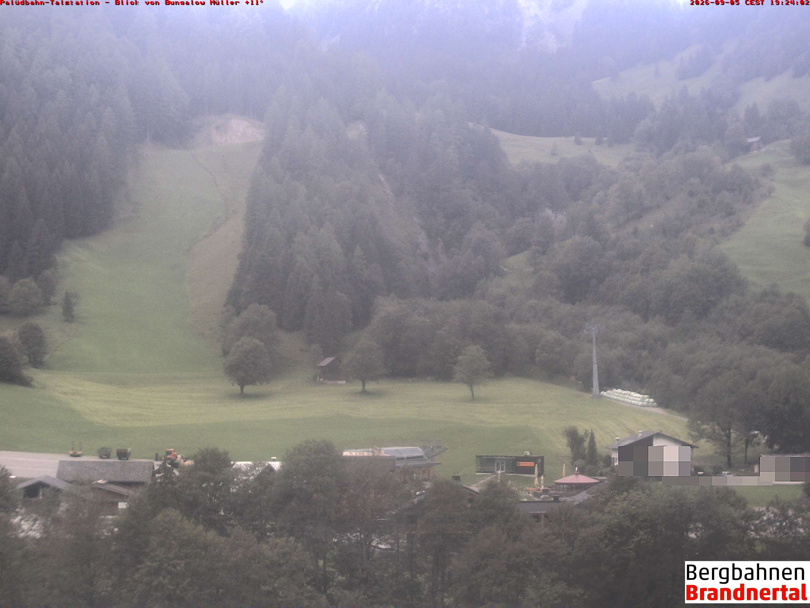 Blick auf Palüdbahn von Bungalow Müller