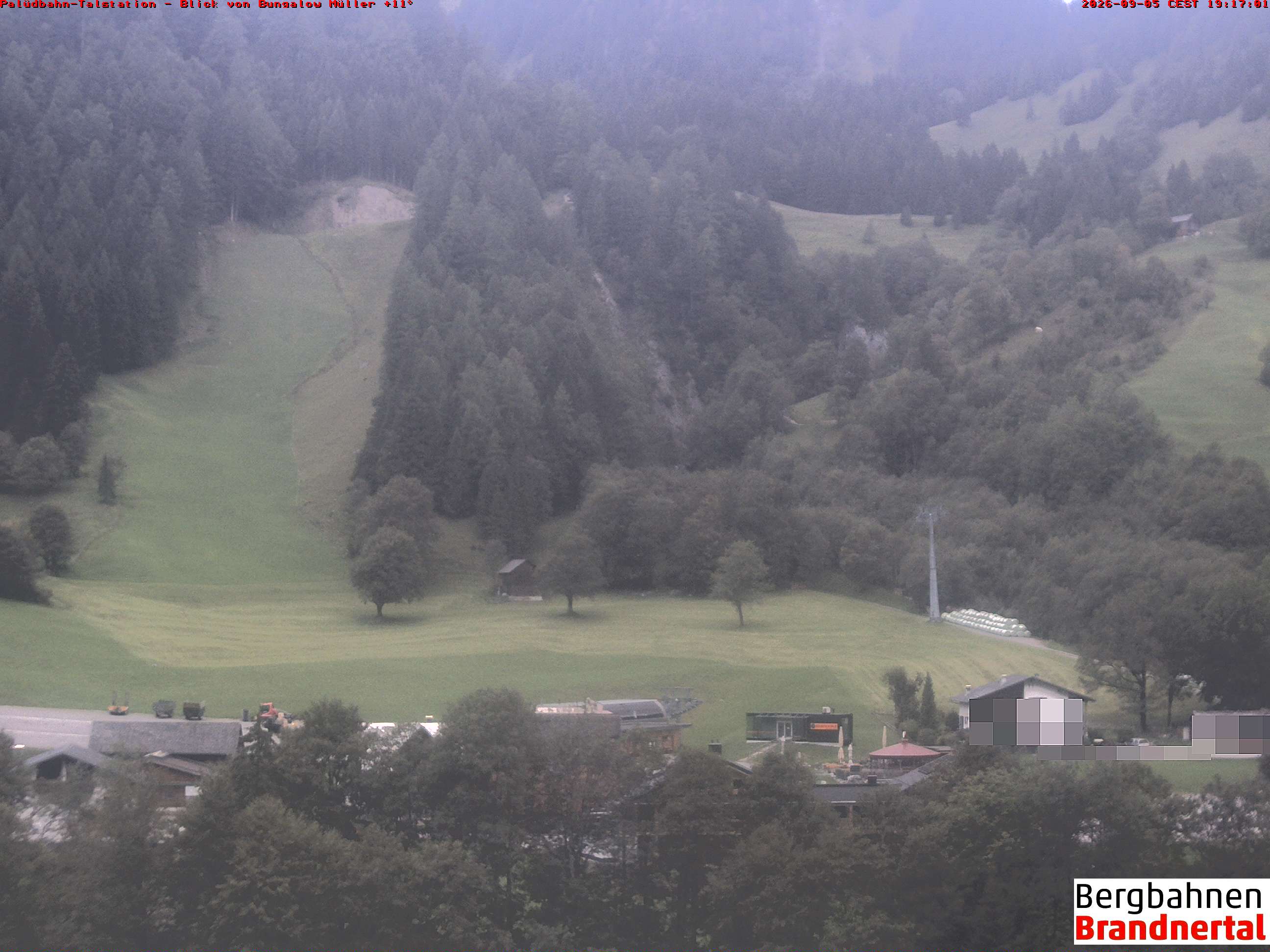 Blick auf Palüdbahn von Bungalow Müller