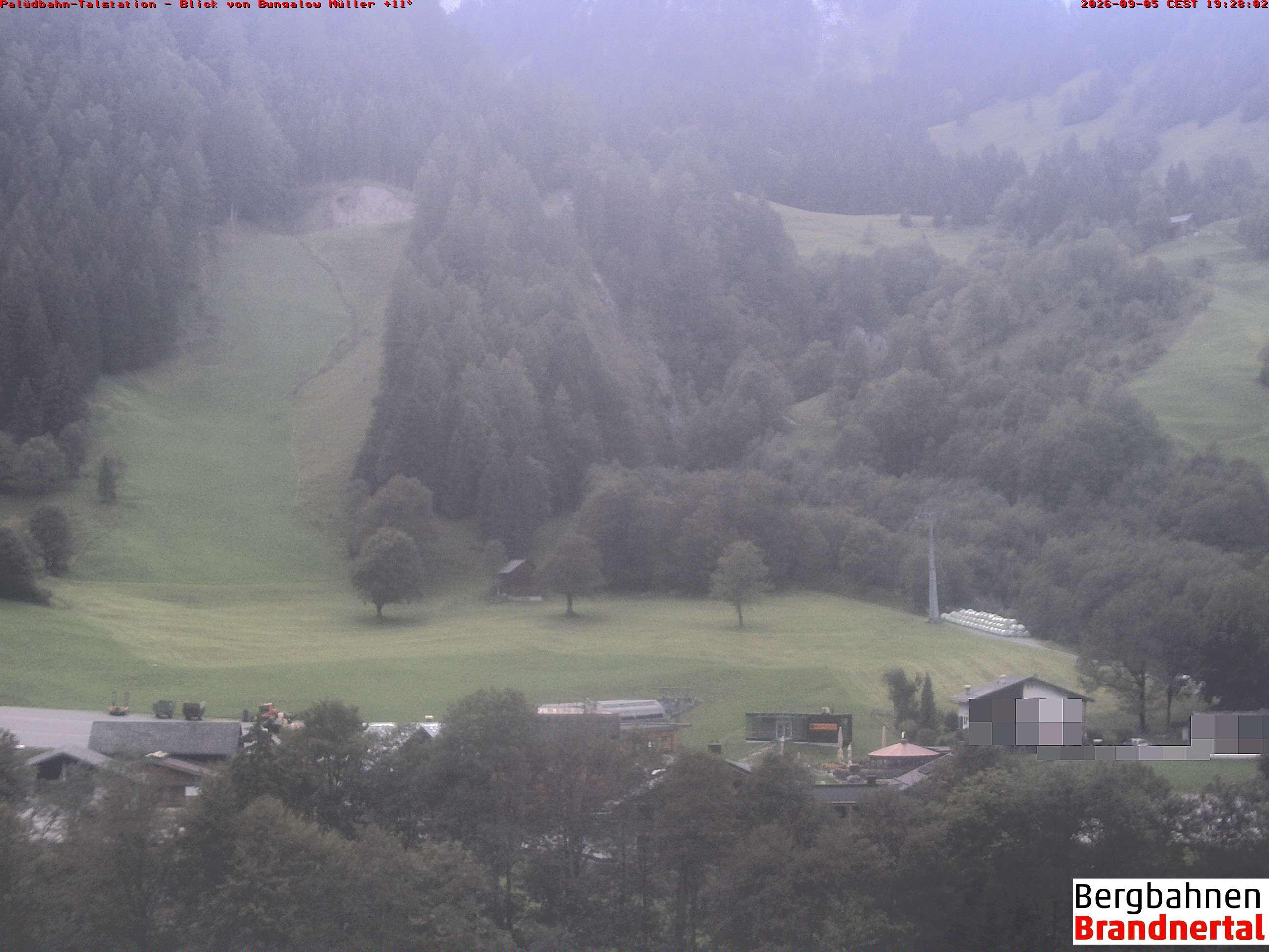 Blick auf Palüdbahn von Bungalow Müller