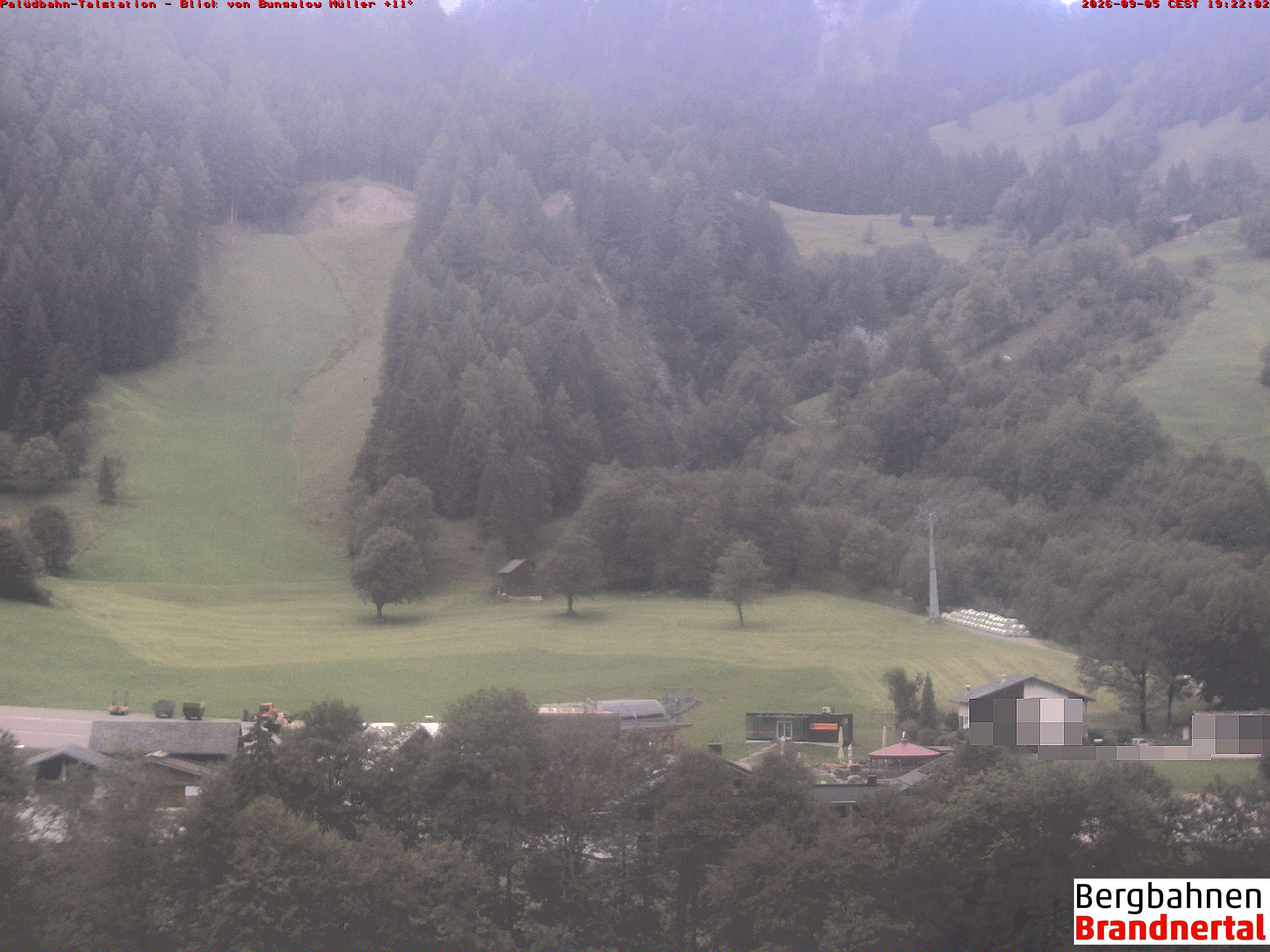 Blick auf Palüdbahn von Bungalow Müller