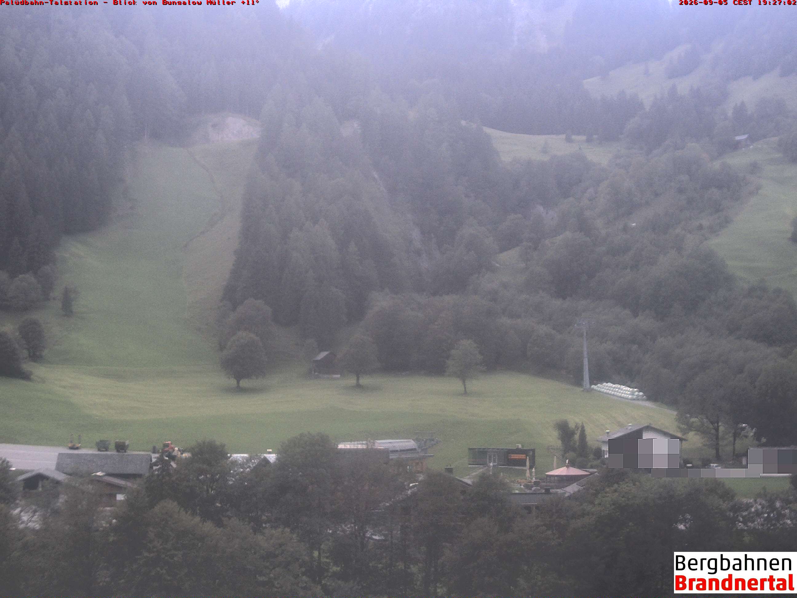 Blick auf Palüdbahn von Bungalow Müller