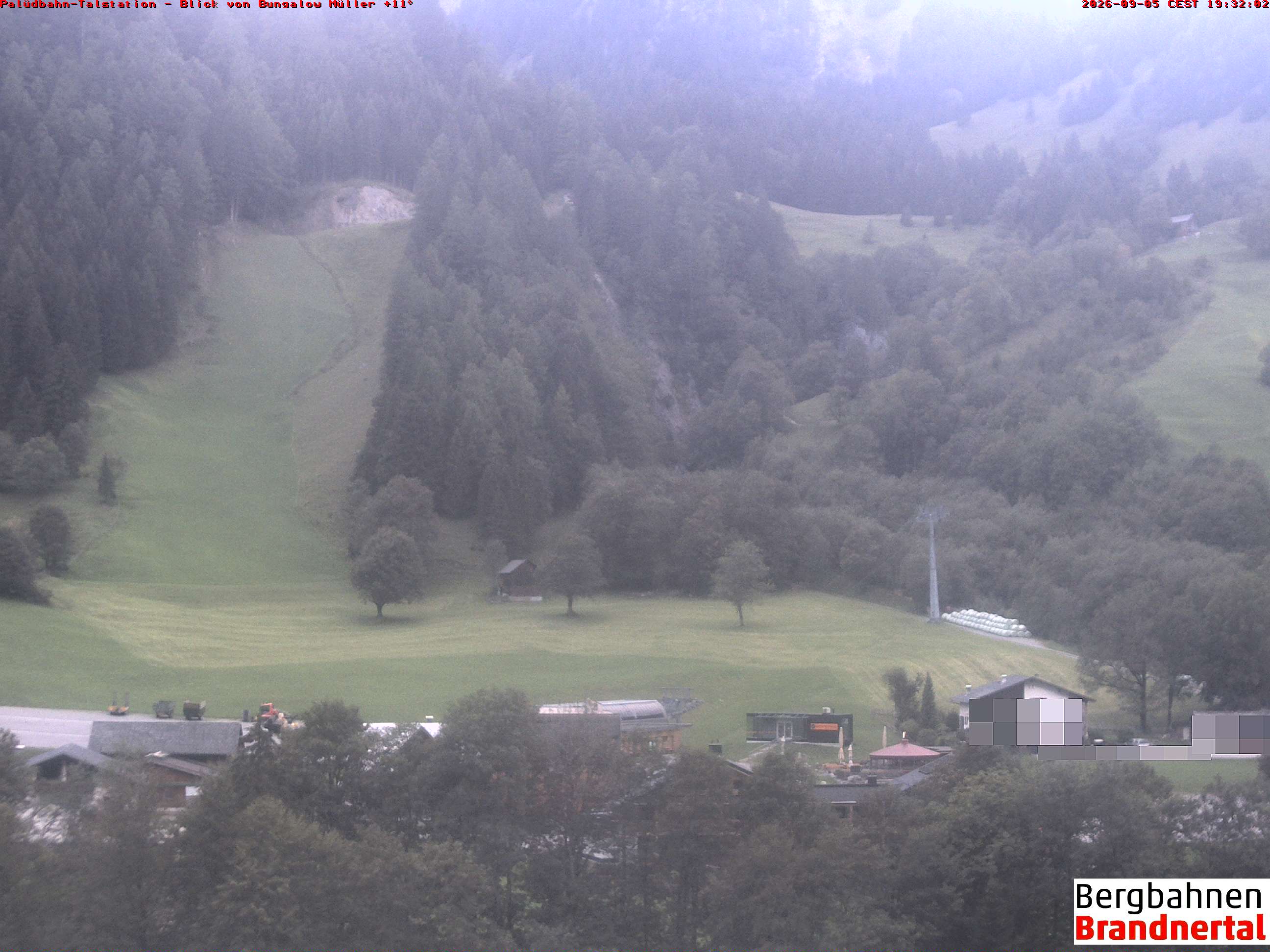 Blick auf Palüdbahn von Bungalow Müller