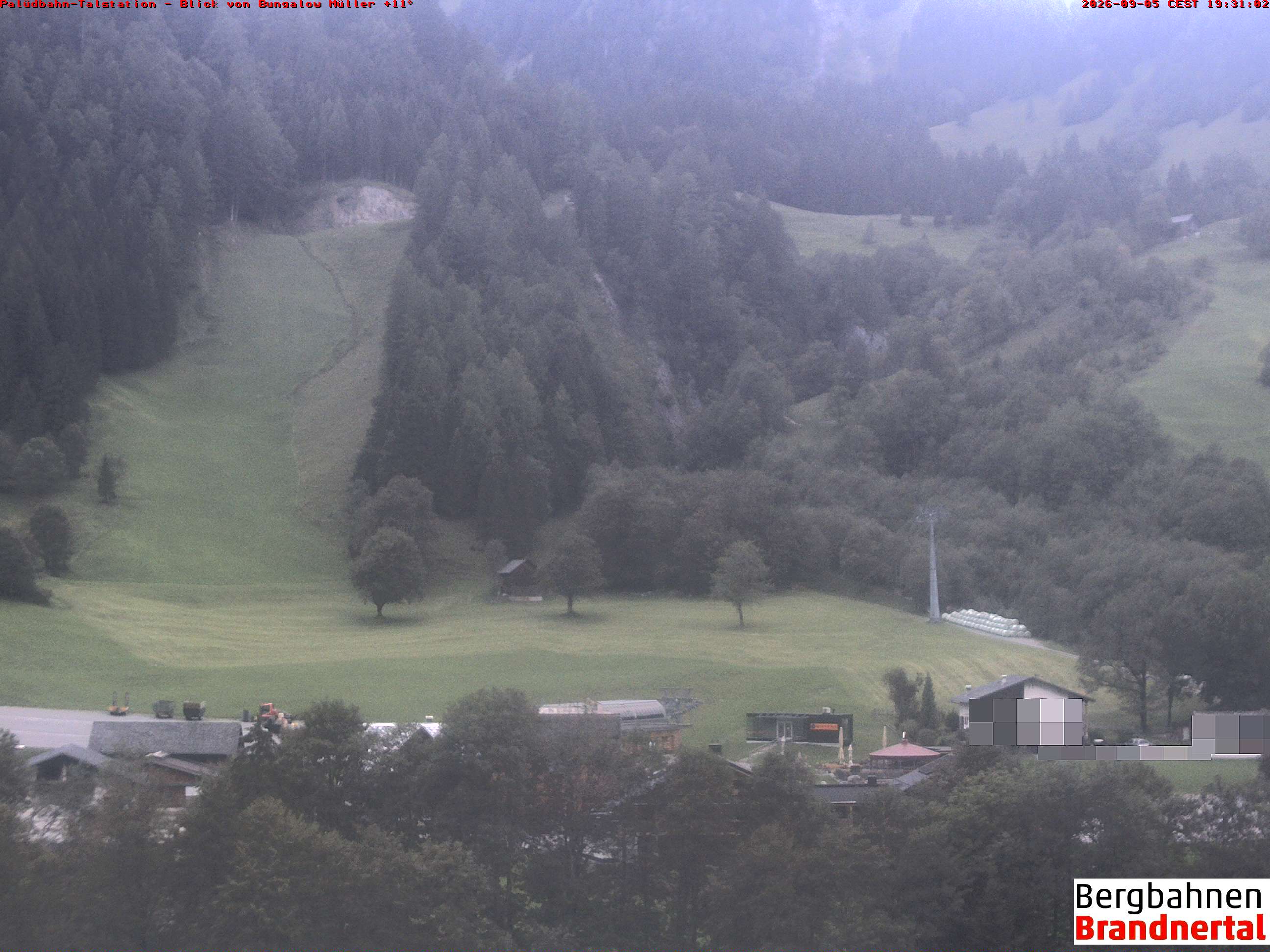Blick auf Palüdbahn von Bungalow Müller