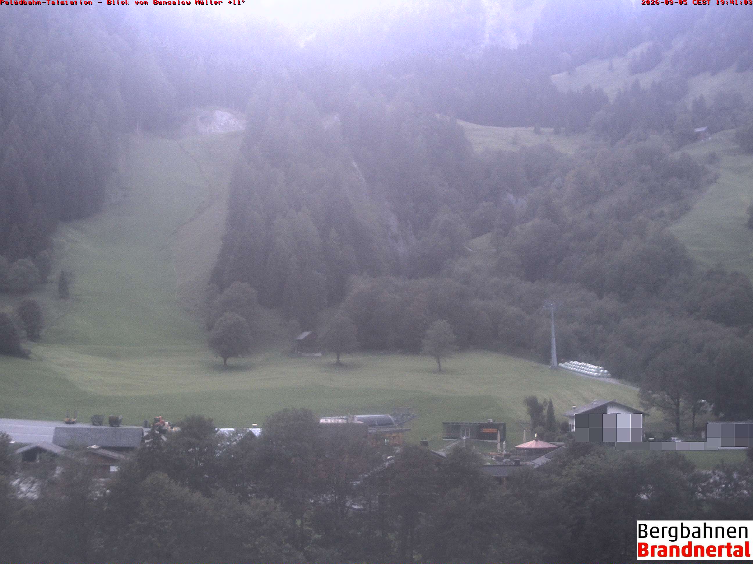 Blick auf Palüdbahn von Bungalow Müller