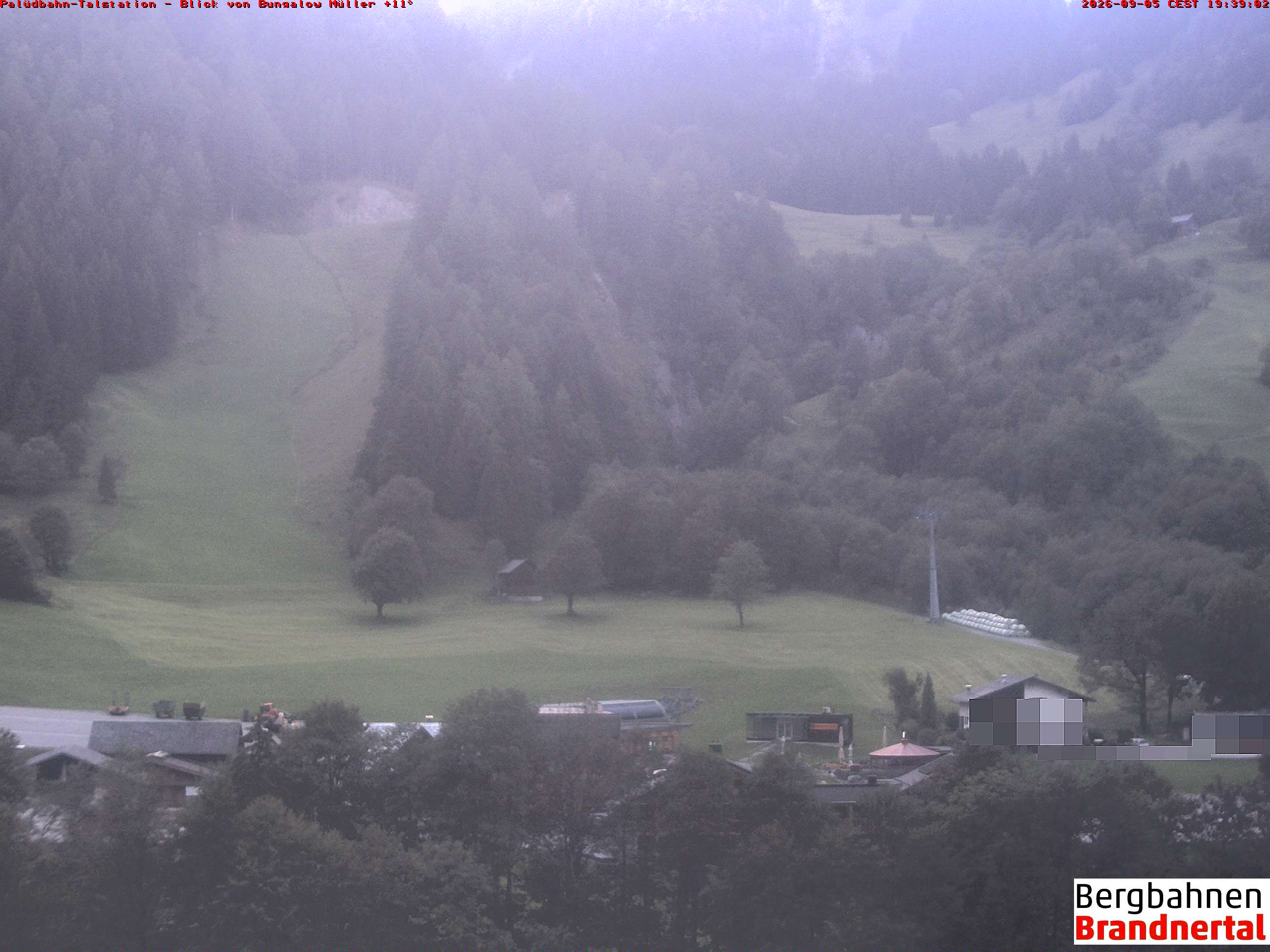 Blick auf Palüdbahn von Bungalow Müller